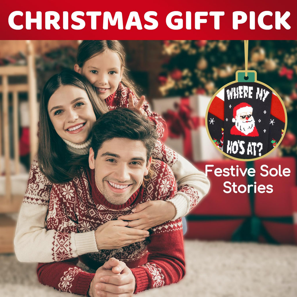 HAPPYPOP Gifts for Women Men - Aunt Uncle Grandparent Parent Socks, Mothers Father Day Socks