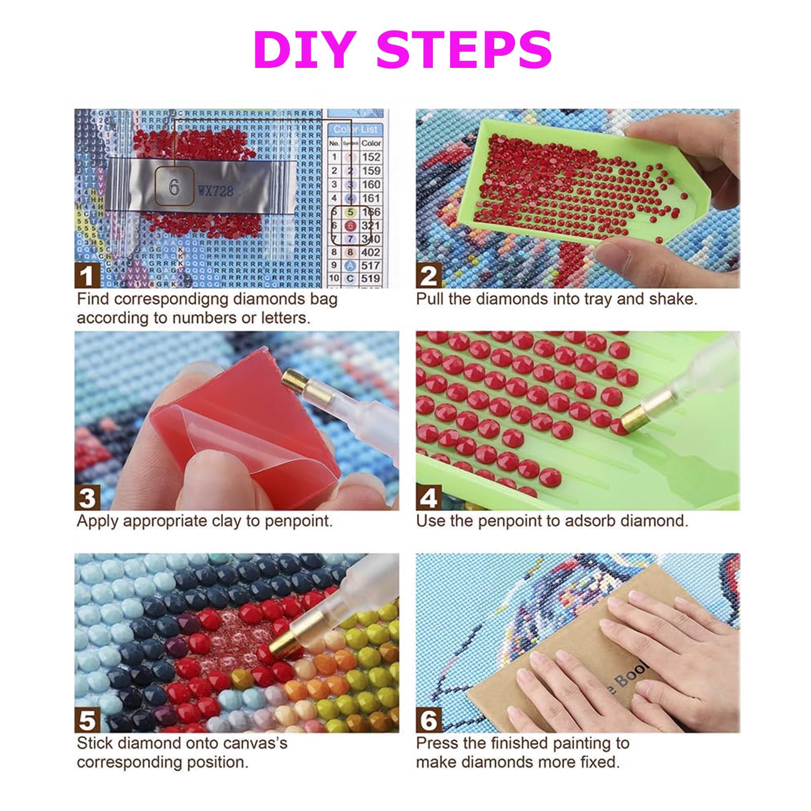 DIYDECORFUN Thanksgiving Turkey Diamond Painting Kits for Adults, 5D Fall Diamond Art Kits for Beginners, Full Round Drill Diamond Dot Painting Gem Art Kits,Home Wall Decor 13.8x13.8 Inch