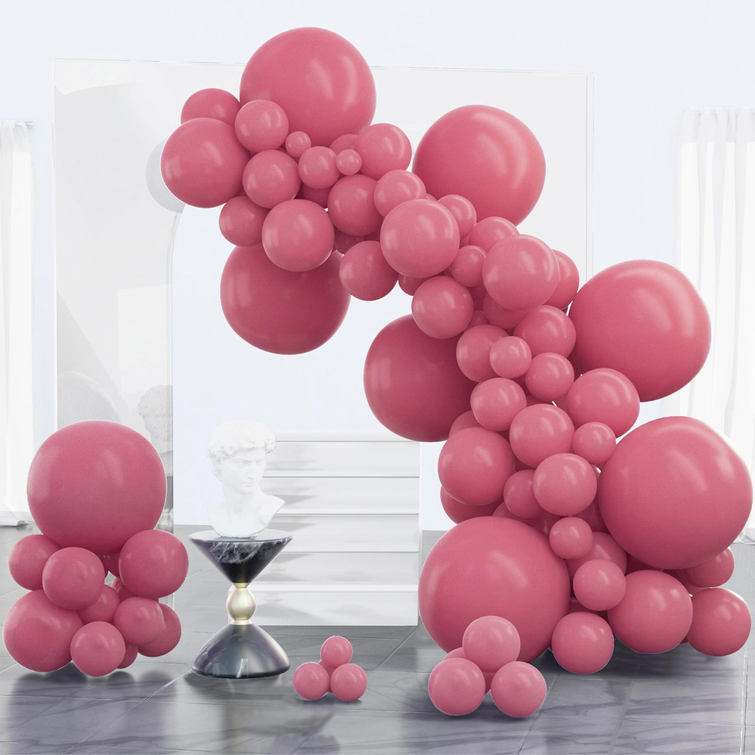 PartyWoo Gold Balloons 100pcs 12 Inch Gold Latex Helium Balloons for Birthday Wedding Anniversary Baby Shower Graduation Bachelorette Retirement Engagement Tea Casino Disco Party Decorations Gold-G101