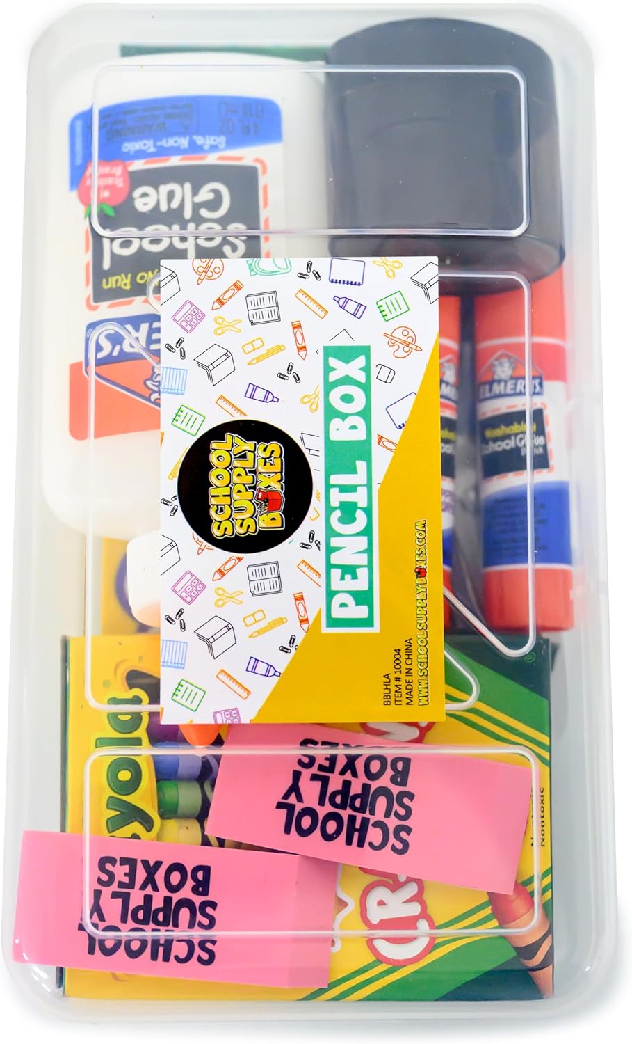 Back to School Essentials Supplies Kit Bundle for K-8 Students – 20-Piece First Day of School Must-Have Set with Notebooks, Pencils, Folders & More