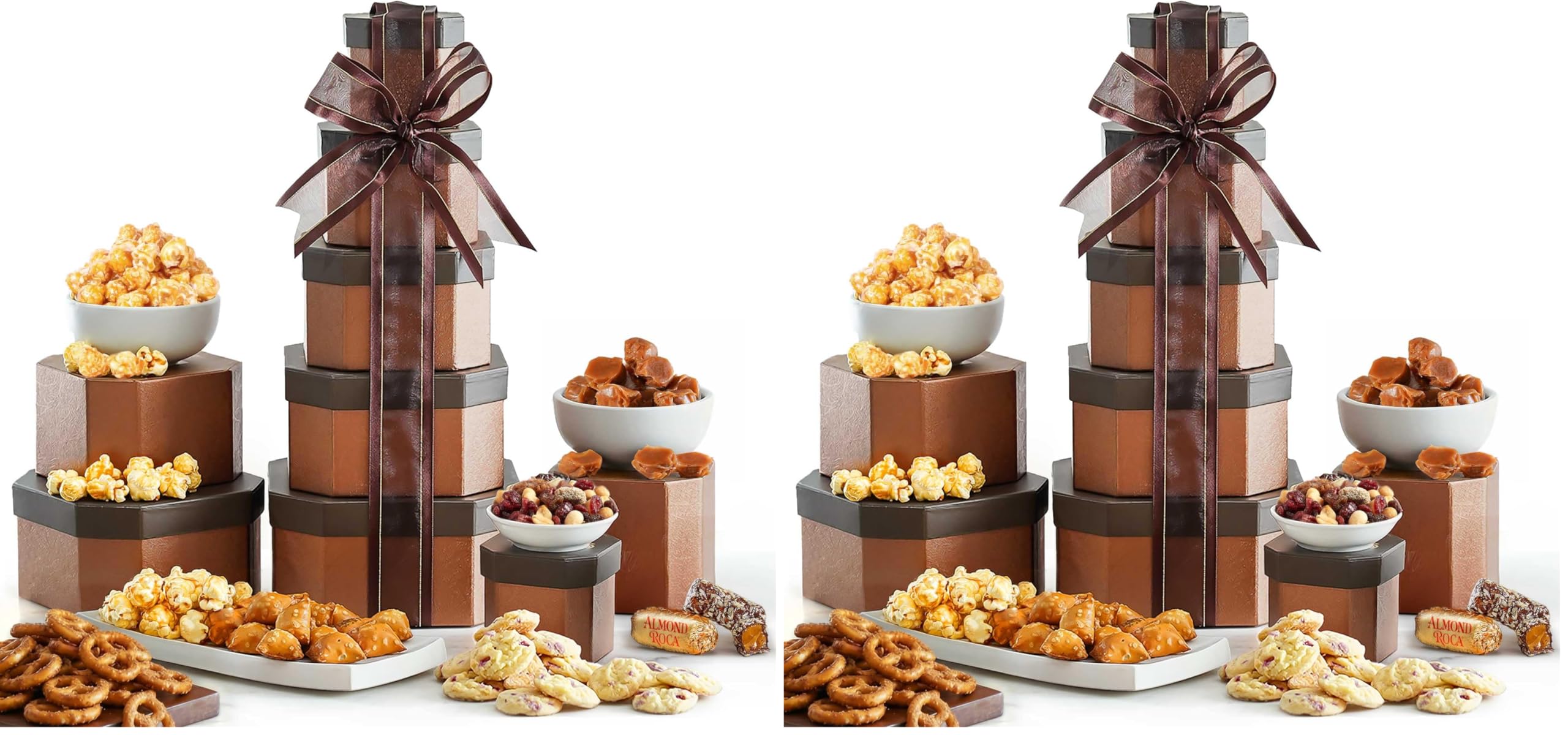Broadway Basketeers Gift Basket with Gourmet Snack Assortment for Fathers Day, Mom, Dad, Thank You, Corporate Gifts, Kosher
