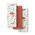 Martha Stewart Autumn Harvest Pumpkins Kitchen Towel 3-Pack Set, 100% Cotton with Absorbent Terrycloth, Decorative Kitchen Towels, Orange/Green/Ivory, 16"x28"