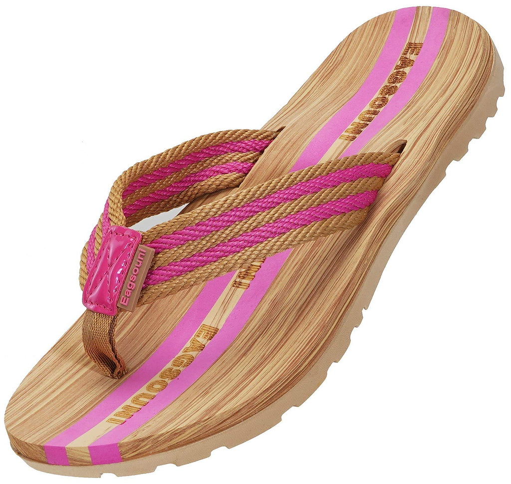 Eagsouni Mens Womens Flip Flops Casual Comfort Thong Sandals Non-Slip Slippers for Beach