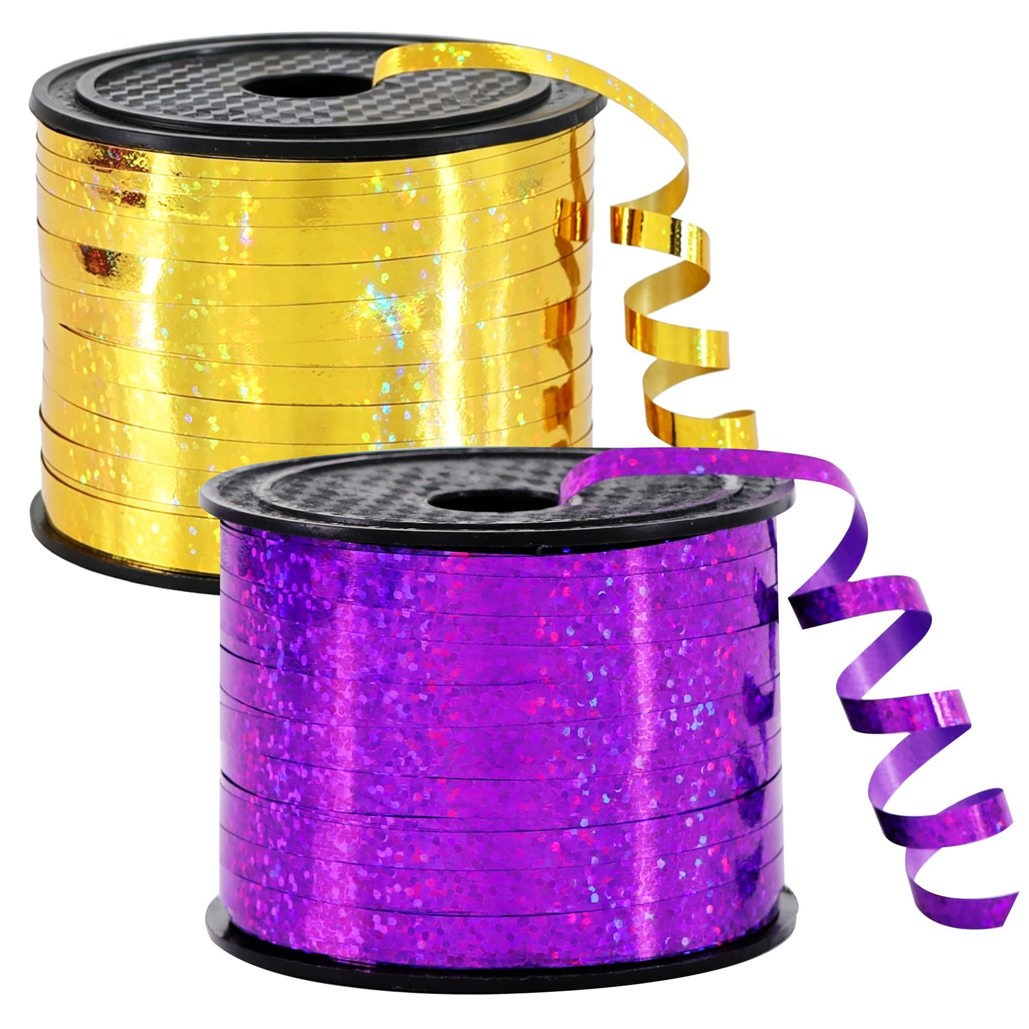 BEISHIDA 12 Assorted Colors Curling Ribbons Set,Rainbow Balloons Strings,1/5 ''Thin 264yds for Gift Wrapping Birthday Wedding Halloween Christmas Party Decoration (MIX-RIBBON-01)