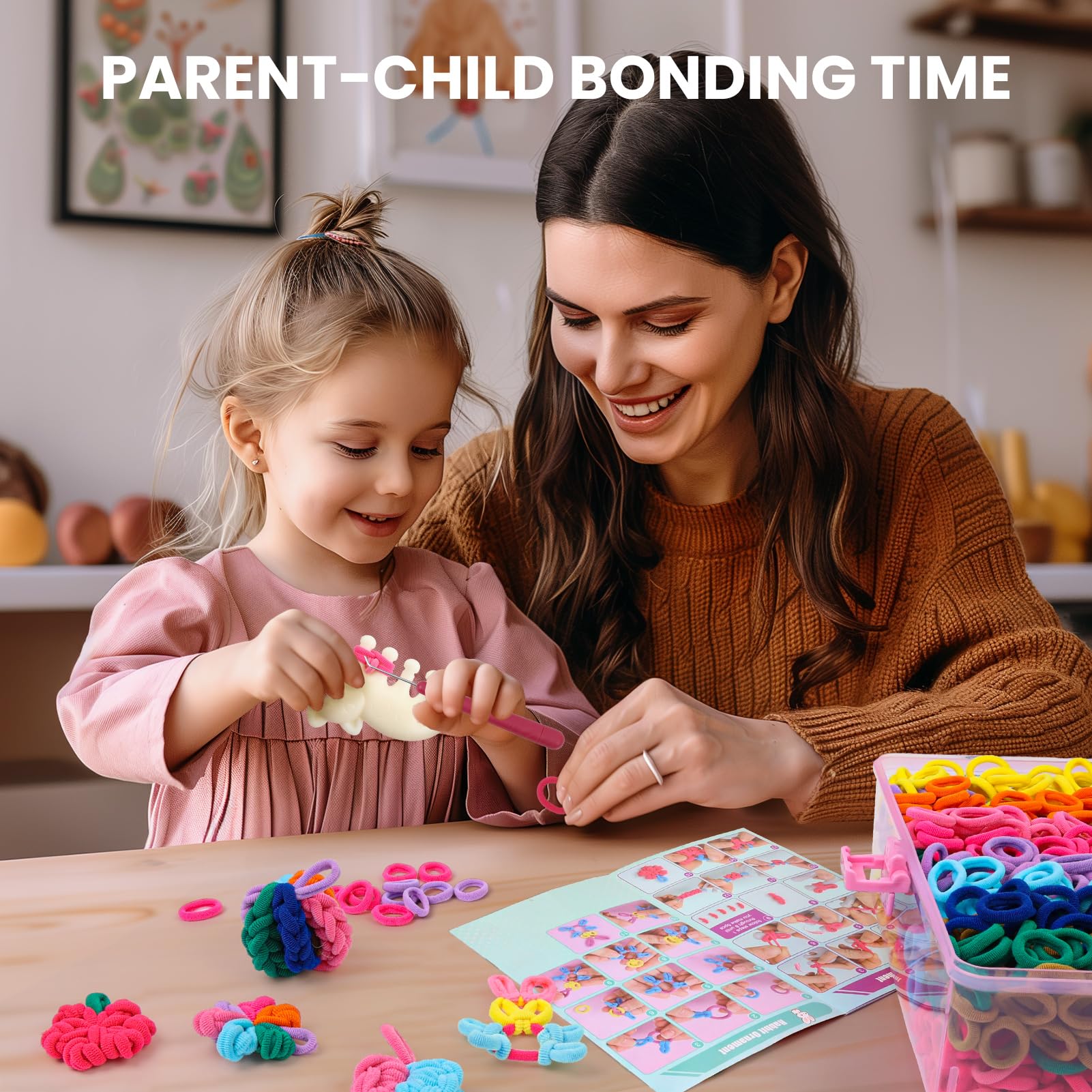 DDAI Arts and Crafts for Kids Age 8-12 Friendship Bracelet Making Kit for Girls - Best Birthday Gifts Ideas for Girl 7 9 10 11 Year Old - Popular Bracelets String Maker Toys Set