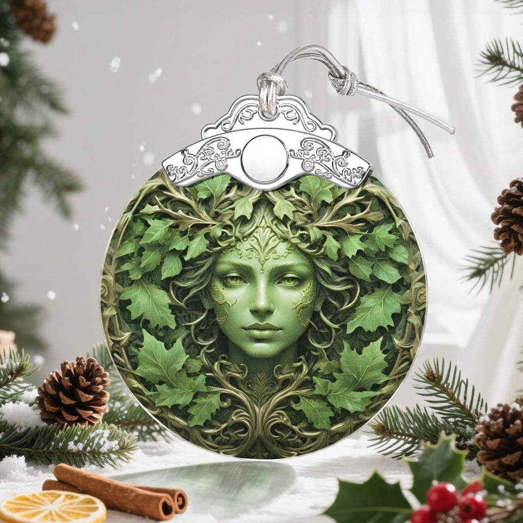 Christmas Ornaments, Christmas Tree Decorations, Keepsake Ornaments, Holiday Decor, Holiday & Xmas Gifts. Gifts for Plant Lovers & Nature Lovers - Nature Goddess-Theme