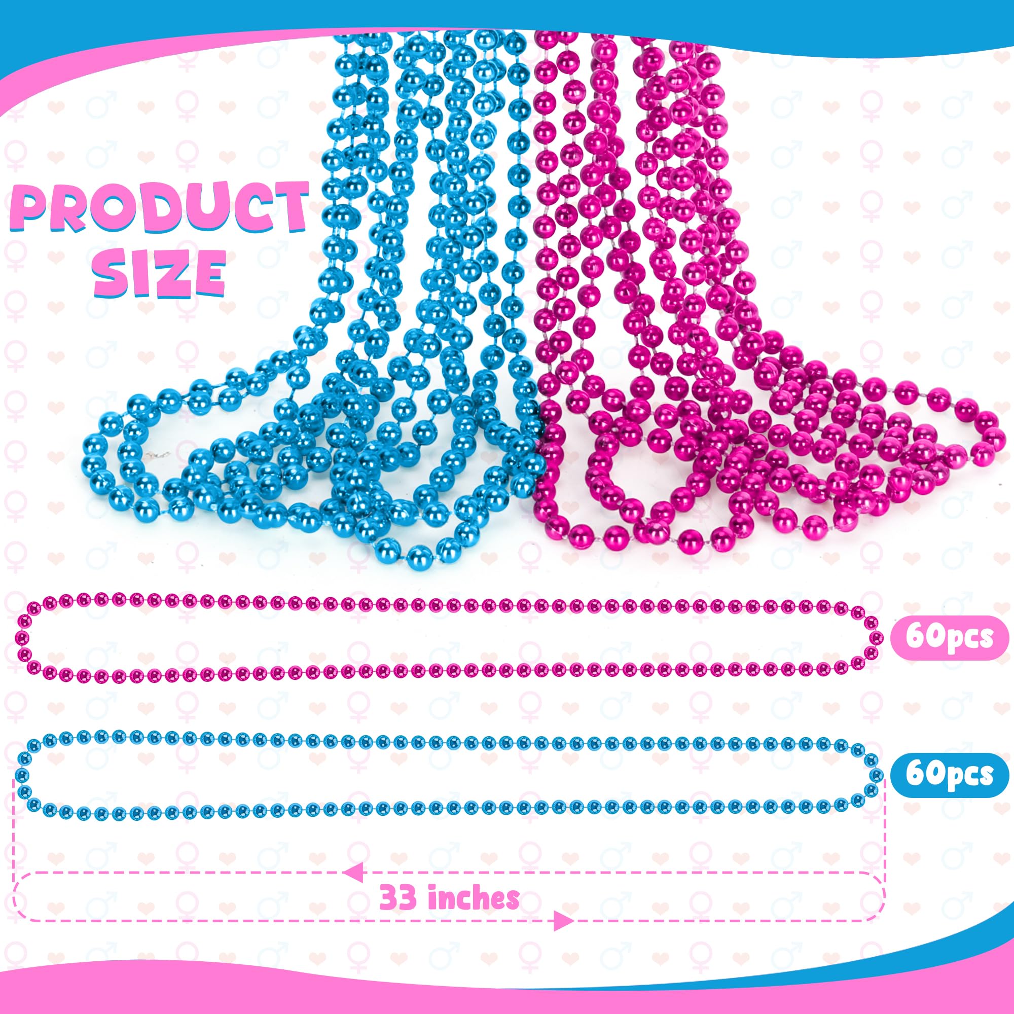 Huskein Mardi Gras Beads, 120 PCS Mardi Gras Accessories, 33 IN Green Bead Necklaces, St Patricks Day Parade Favors Bulk Party Beads Favors for Festival Carnival Decorations