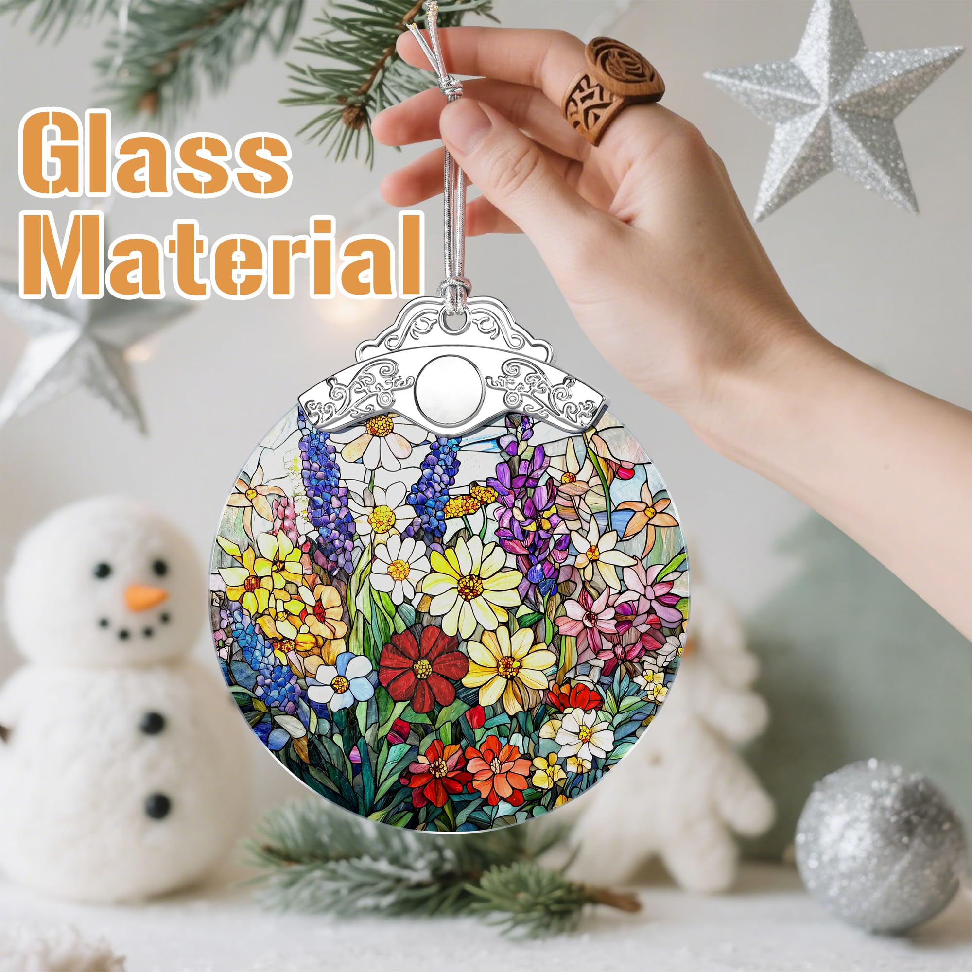 Christmas Ornaments, Christmas Tree Decorations, Keepsake Ornaments, Holiday Decor, Holiday & Xmas Gifts. Gifts for Plant Lovers & Nature Lovers - Nature Goddess-Theme
