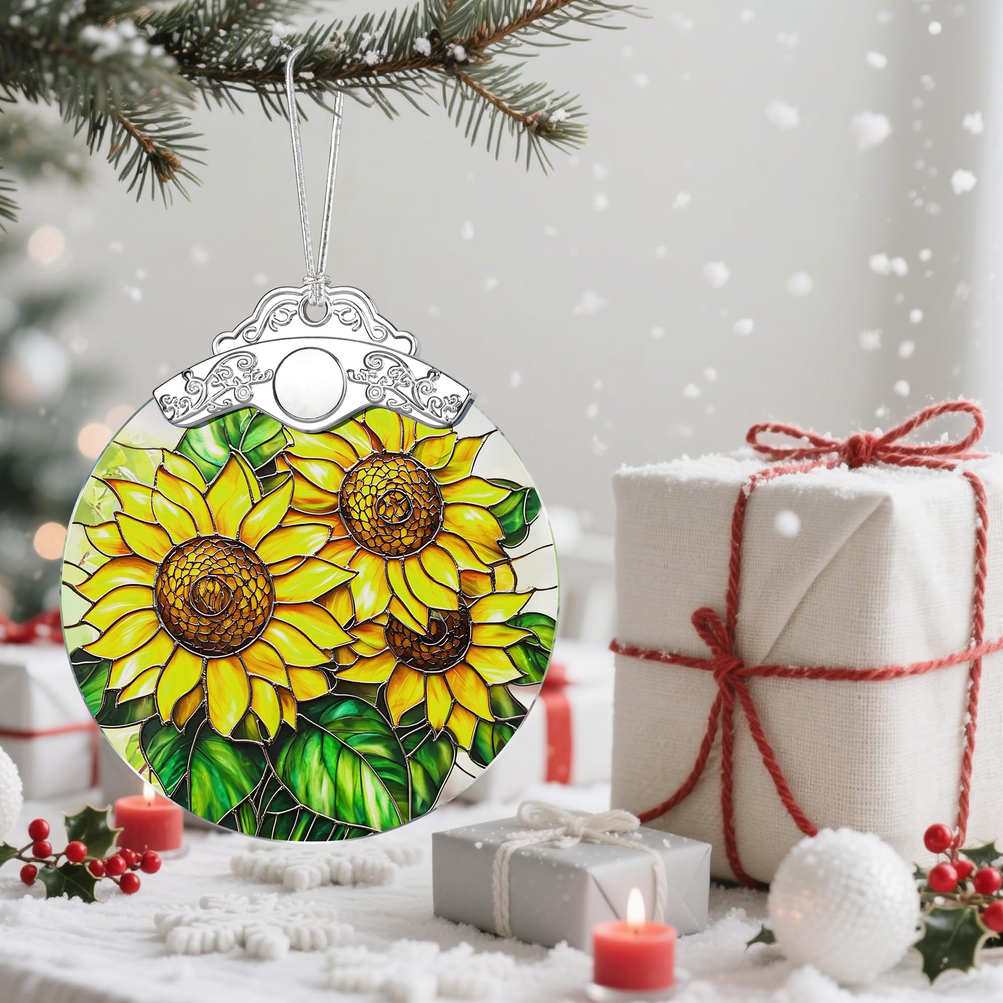 Christmas Ornaments, Christmas Tree Decorations, Keepsake Ornaments, Holiday Decor, Holiday & Xmas Gifts. Gifts for Plant Lovers & Nature Lovers - Nature Goddess-Theme