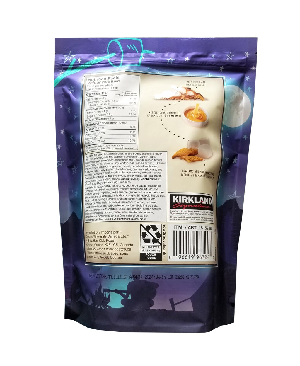 Kirkland Signature S'more Caramel Cluster, 26.3 Ounce