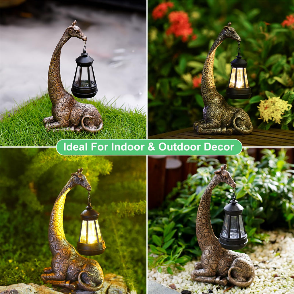 Goodeco Elephant Statue for Garden Decor with Gift Appeal - Ideal Gifts for Women, Mom or Birthdays, Beautifully Crafted Outdoor & Home Decor to Wow Your Guests (11" Elephant)