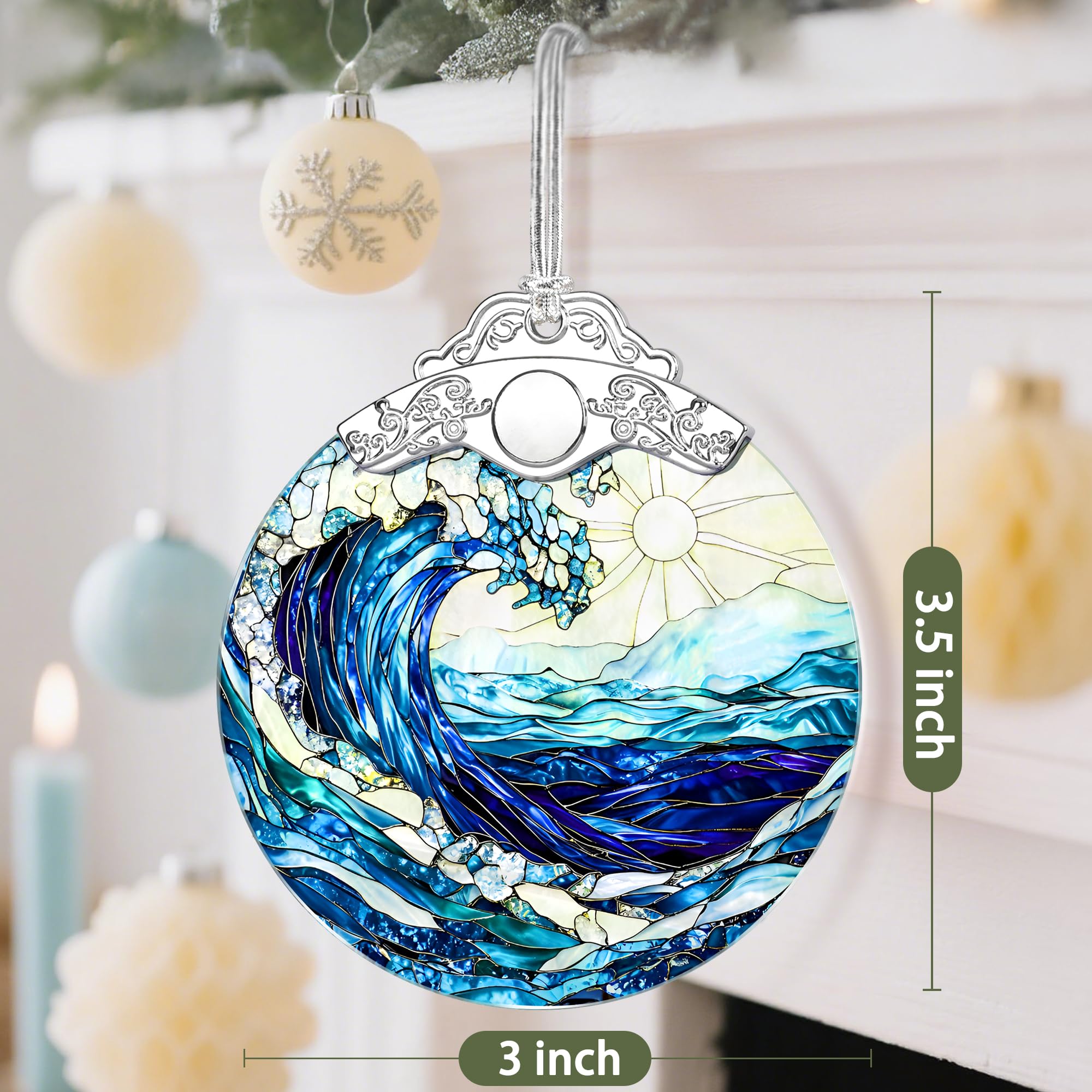 Christmas Ornaments, Christmas Tree Decorations, Keepsake Ornaments, Holiday Decor, Holiday & Xmas Gifts. Gifts for Plant Lovers & Nature Lovers - Nature Goddess-Theme