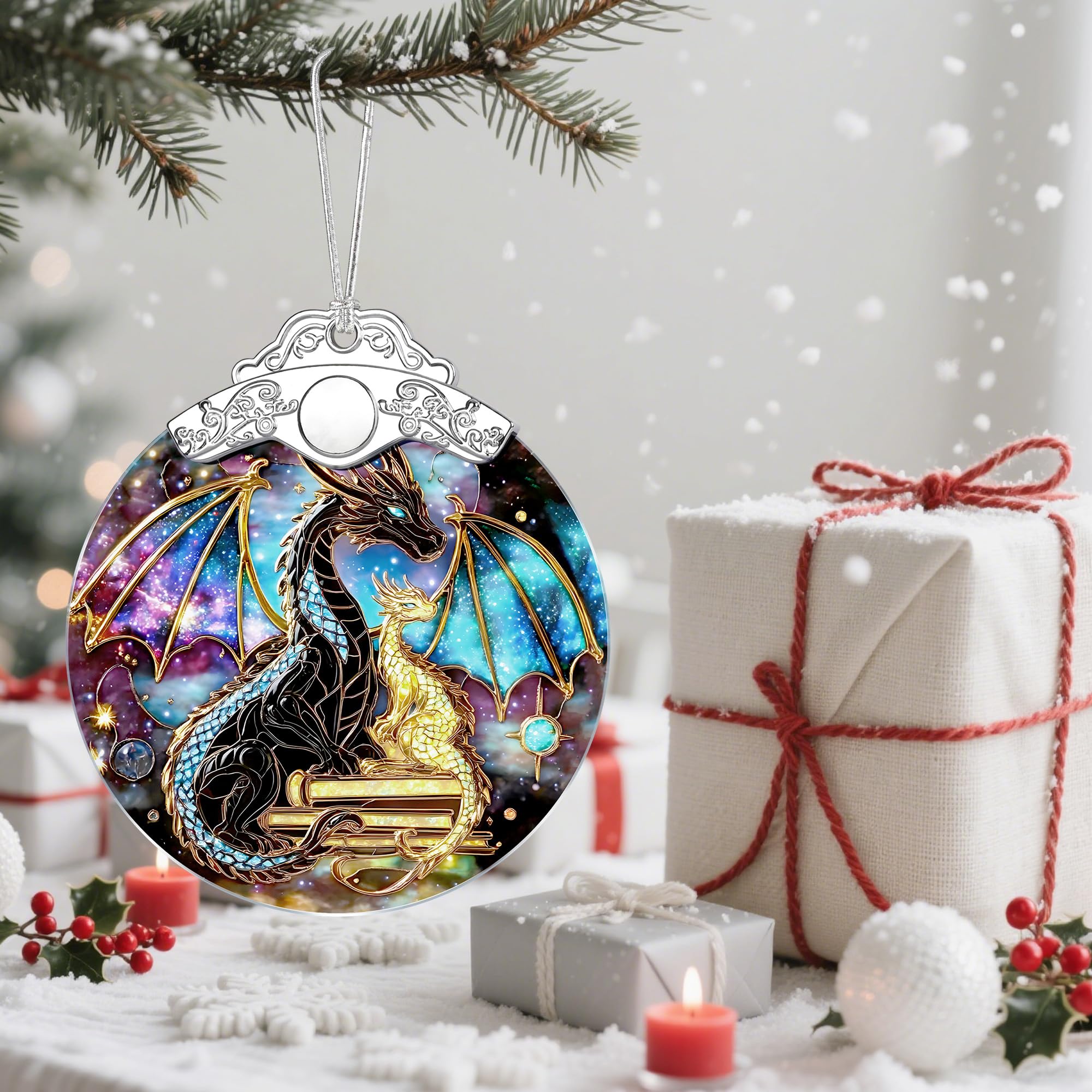 Christmas Ornaments, Christmas Tree Decorations, Keepsake Ornaments, Holiday Decor, Holiday & Xmas Gifts. Gifts for Plant Lovers & Nature Lovers - Nature Goddess-Theme