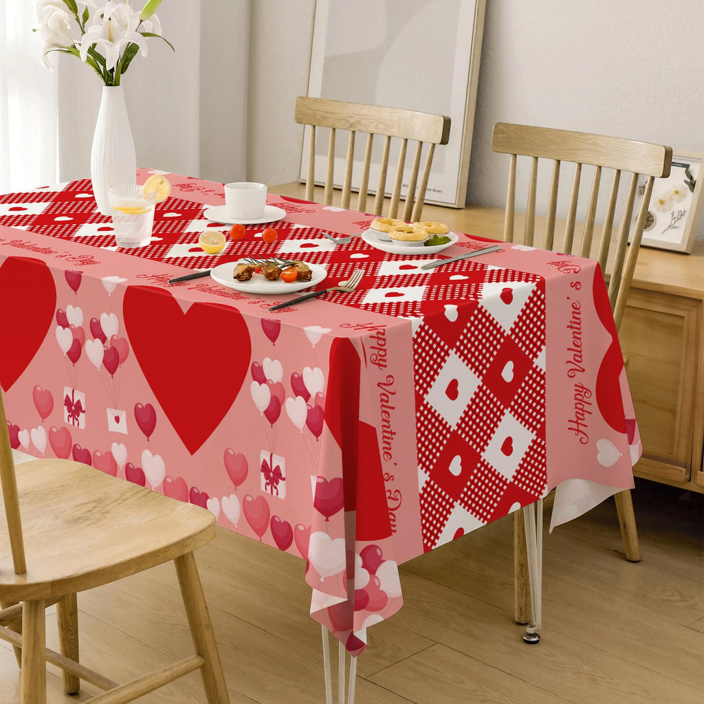 OHOME 4th of July Decorations - Red White and Blue Tablecloth for 250th Anniversary American USA Merchandise - Fourth of July Accessories for Home Outdoor | Patriotic American Flag Party Favors,2 Pack
