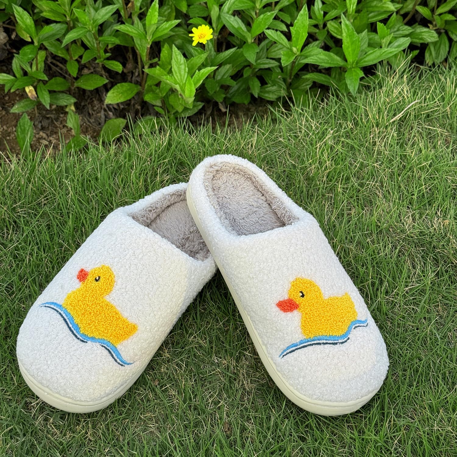 Cute Animal Slippers for Women Men Winter Fluffy Warm House Slippers Soft Plush Indoor outdoor Shoes