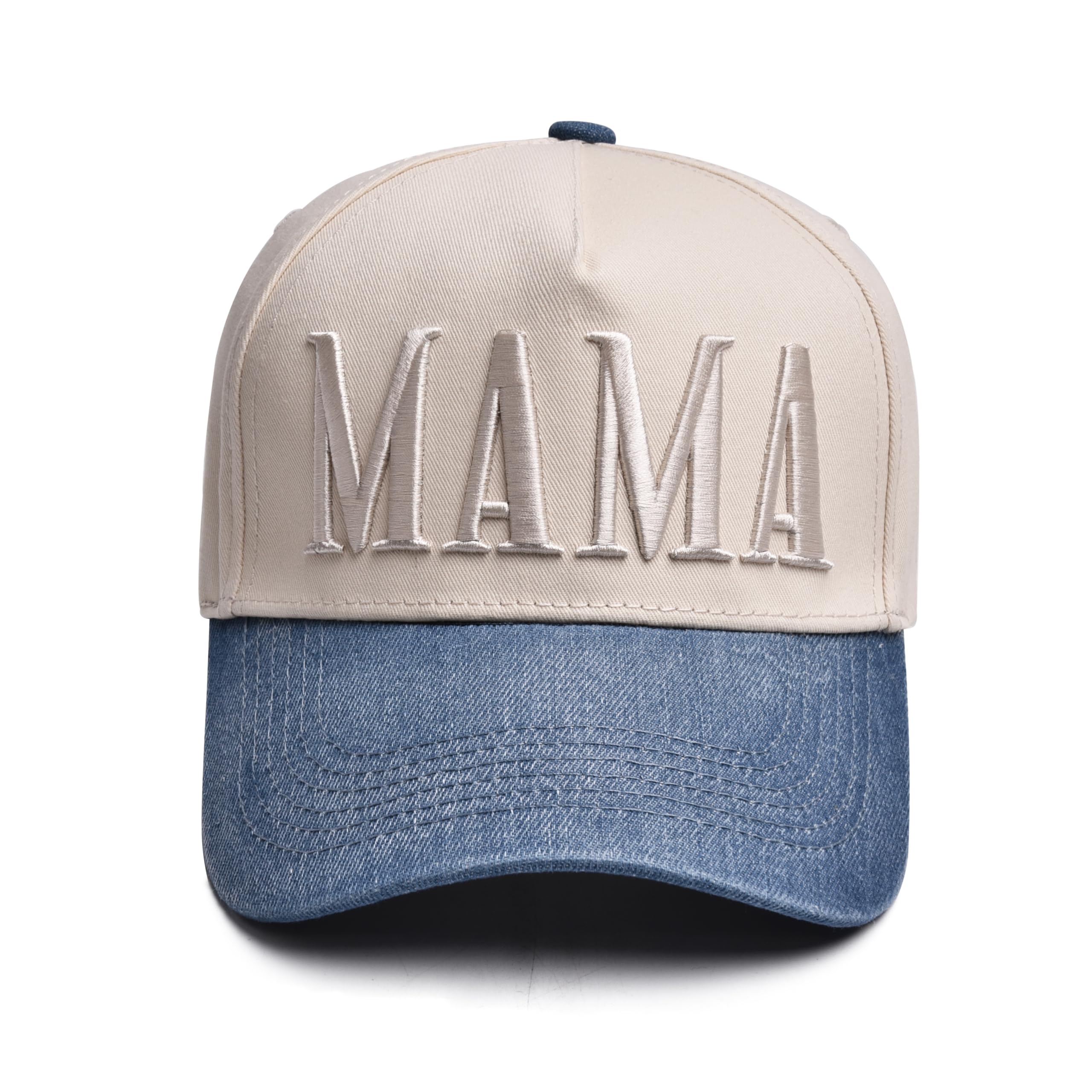 Womens Trucker Hat - With Mommin Embroidery Ponytail Fit - Mom Gifts for Birthday Christmas Valentines Day