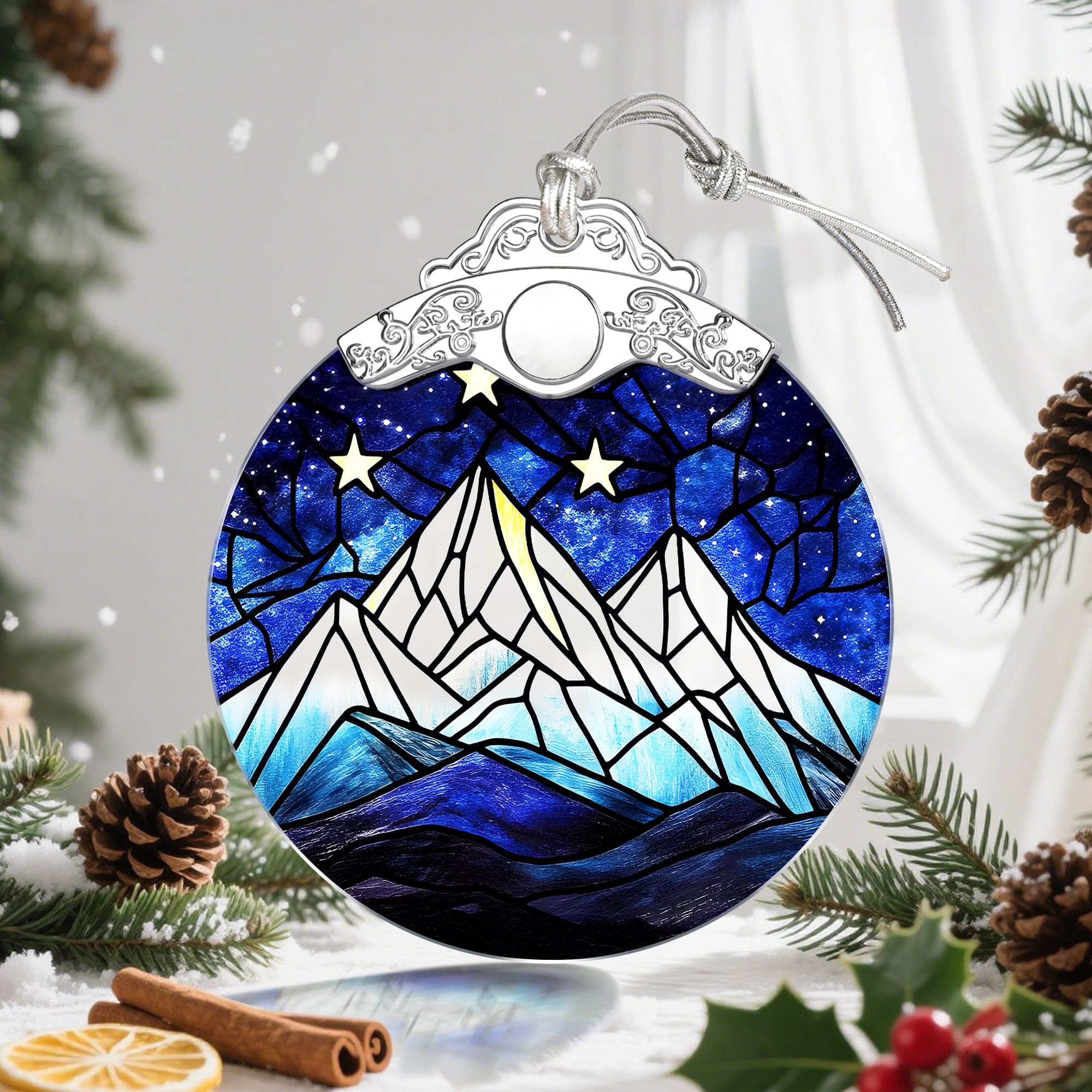 Christmas Ornaments, Christmas Tree Decorations, Keepsake Ornaments, Holiday Decor, Holiday & Xmas Gifts. Gifts for Plant Lovers & Nature Lovers - Nature Goddess-Theme
