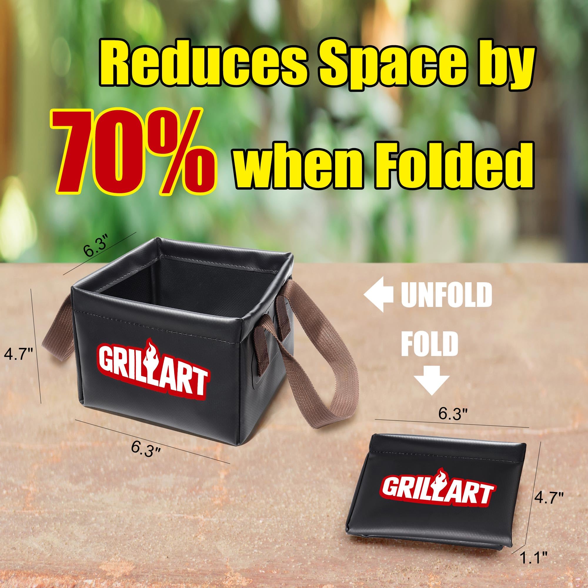 GRILLART Grill Brush Bristle Free, SteamWizards [Safe & Efficient] Grill Cleaner Brush for All Grill Grates, Replaceable Pad BBQ Grill Brush for Outdoor Grill, Grill Accessories, Gifts for Men/Dad