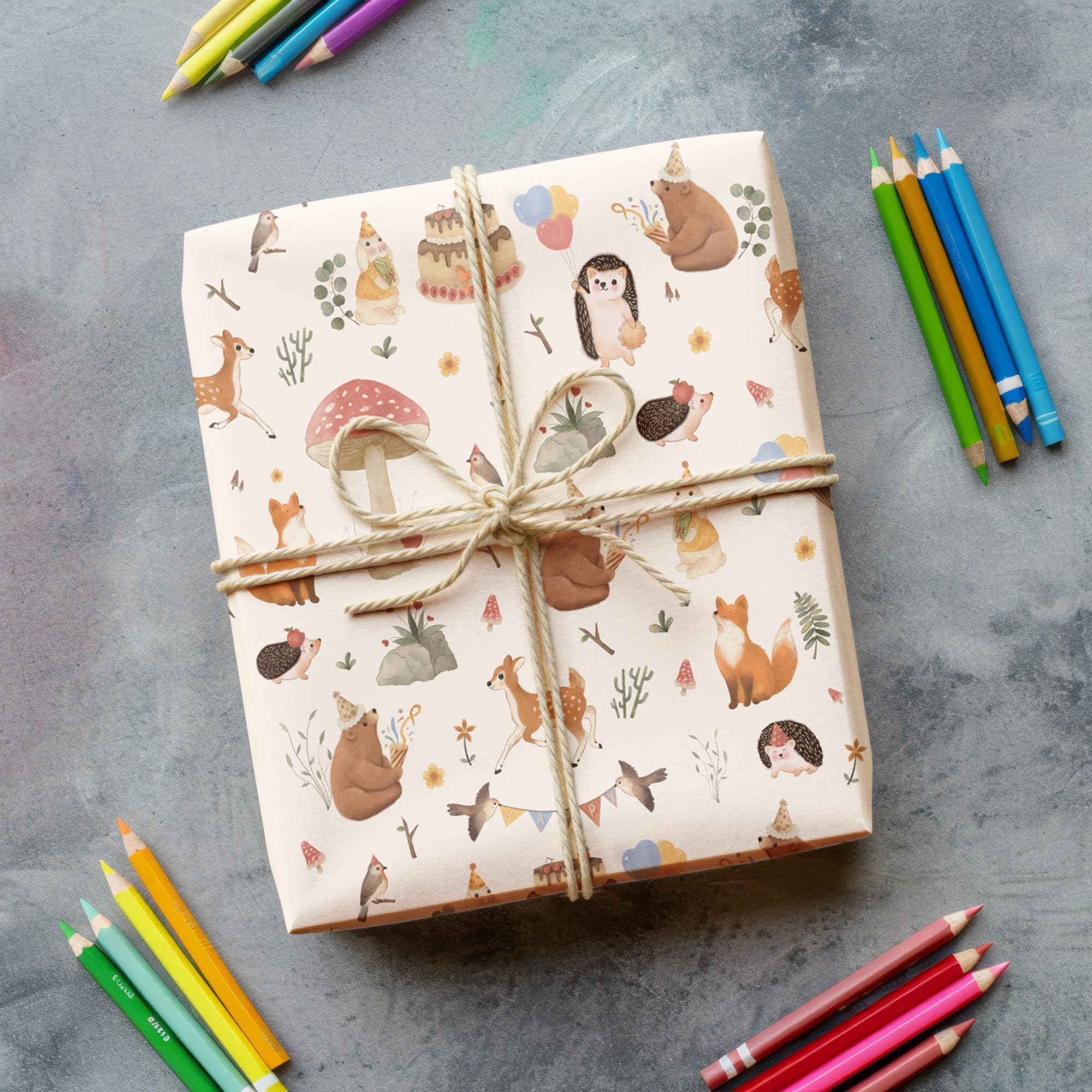 RiukRaiu Dinosaur Wrapping Paper for Boys Girls Kids - Funny T-Rex Gift Wrap for Birthday, Party, Baby Shower - 8 Sheets Folded Flat, 20x29 Inches, Easy To Store