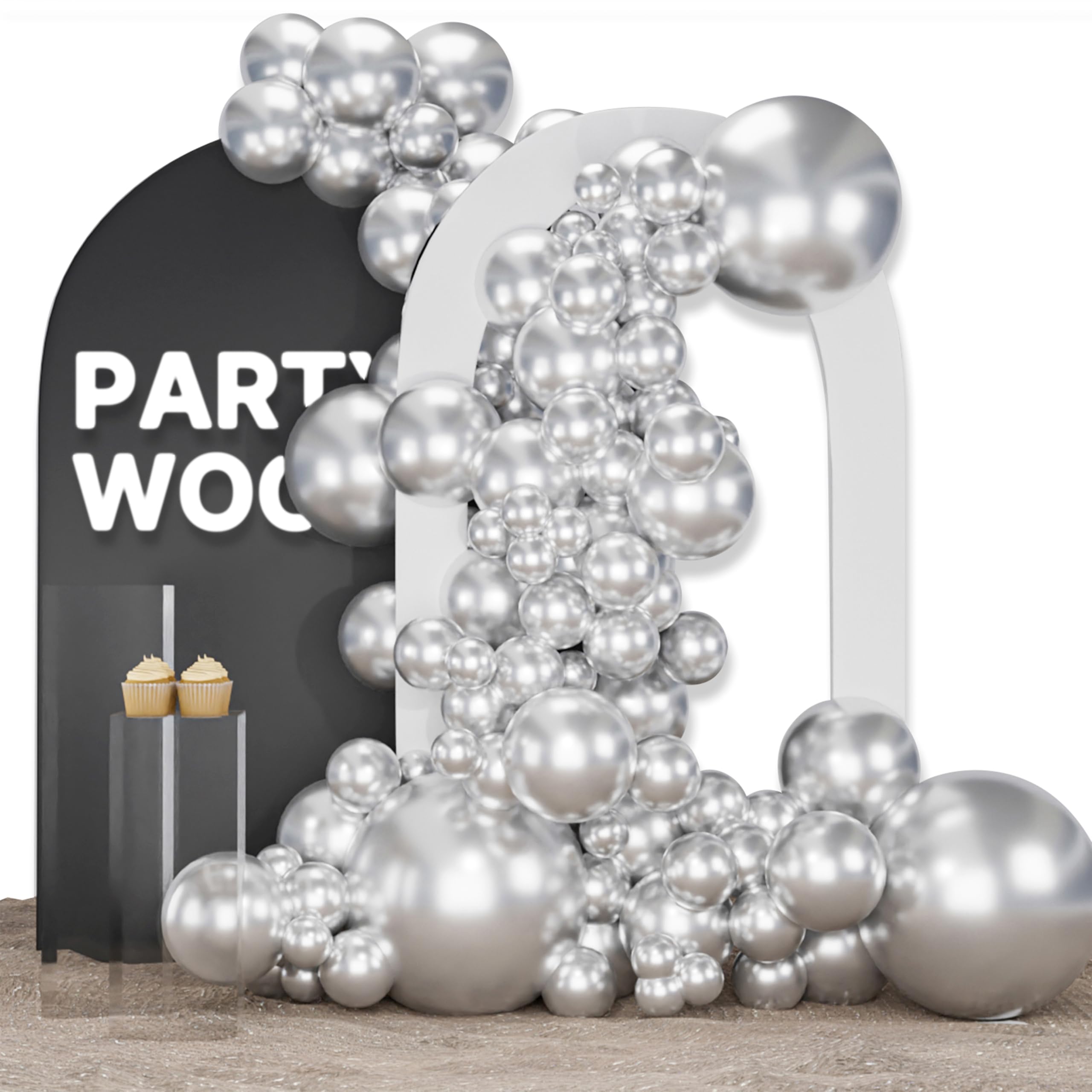 PartyWoo Gold Balloons 100pcs 12 Inch Gold Latex Helium Balloons for Birthday Wedding Anniversary Baby Shower Graduation Bachelorette Retirement Engagement Tea Casino Disco Party Decorations Gold-G101