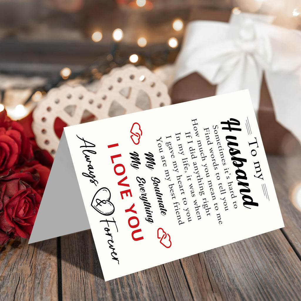 IDU Valentines Day Card,Valentines Day Cards Gifts for Him Her,Valentines Day Card for Husband Wife Boyfriend Girlfriend Fiance Fiancee Men Women - You Are My Favorite Love Note
