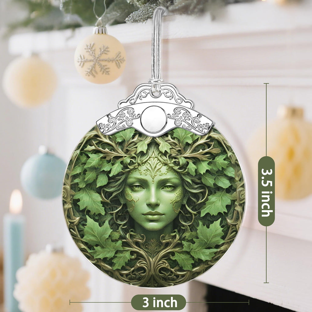 Christmas Ornaments, Christmas Tree Decorations, Keepsake Ornaments, Holiday Decor, Holiday & Xmas Gifts. Gifts for Plant Lovers & Nature Lovers - Nature Goddess-Theme