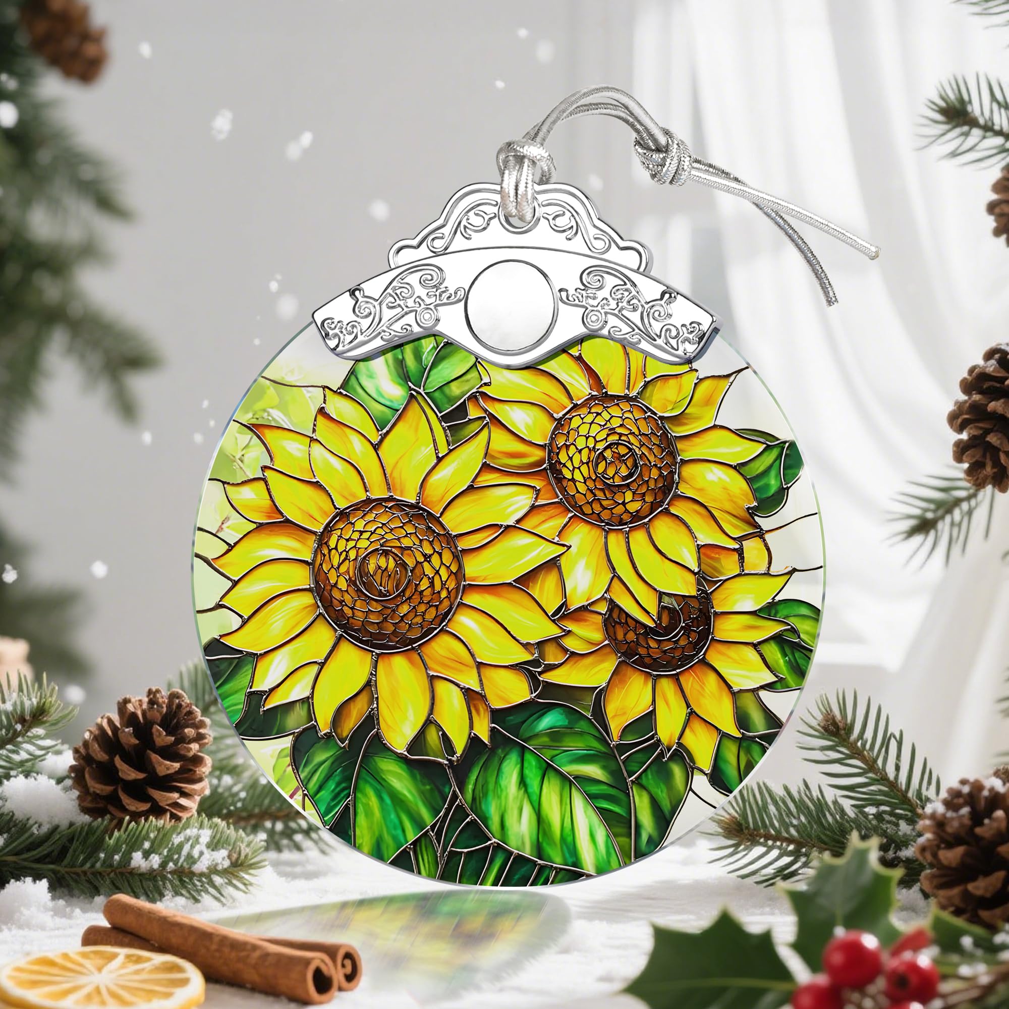Christmas Ornaments, Christmas Tree Decorations, Keepsake Ornaments, Holiday Decor, Holiday & Xmas Gifts. Gifts for Plant Lovers & Nature Lovers - Nature Goddess-Theme