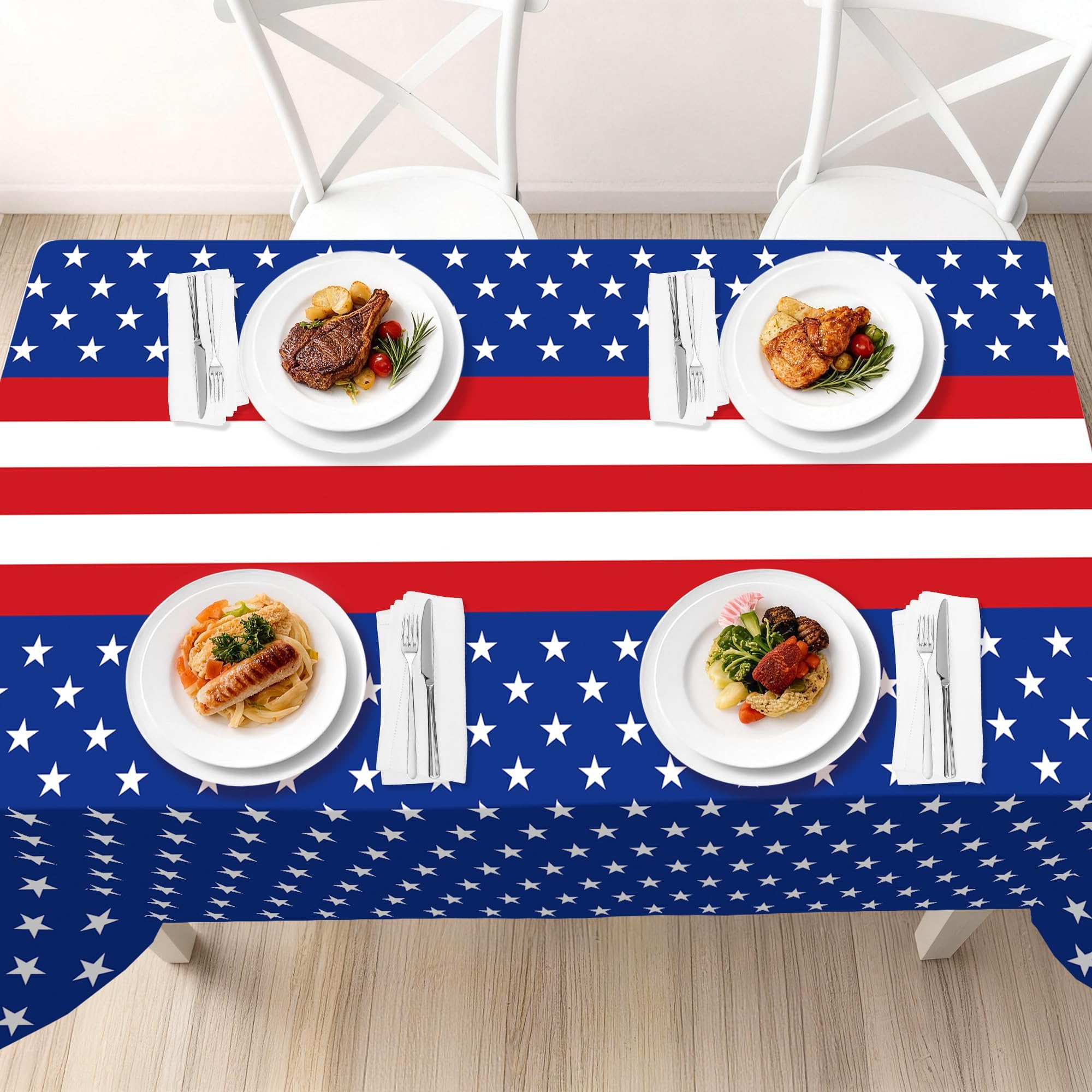 Childom 3 Pack St Patricks Day Decorations,St Patricks Day Table Cloths for Rectangle Tables,54" x 108" Disposable Plastic Tablecloths for St. Patrick's Day,Home,Kitchen,Picnic,Parties,Spring Decors