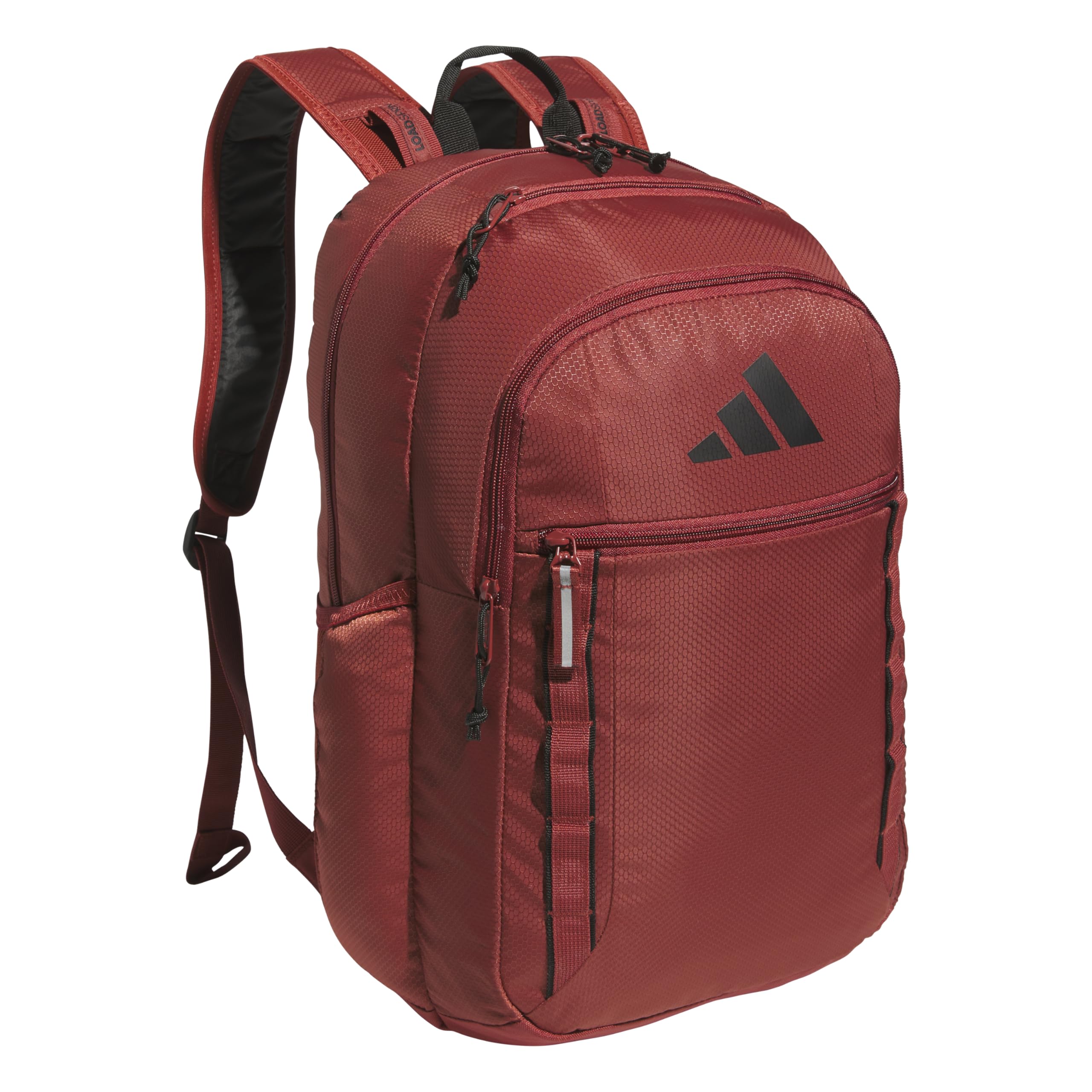 adidas Excel 7 School Backpack for Laptop, Gym and Travel, 34L, Twill White/Black/7.5, OSFA