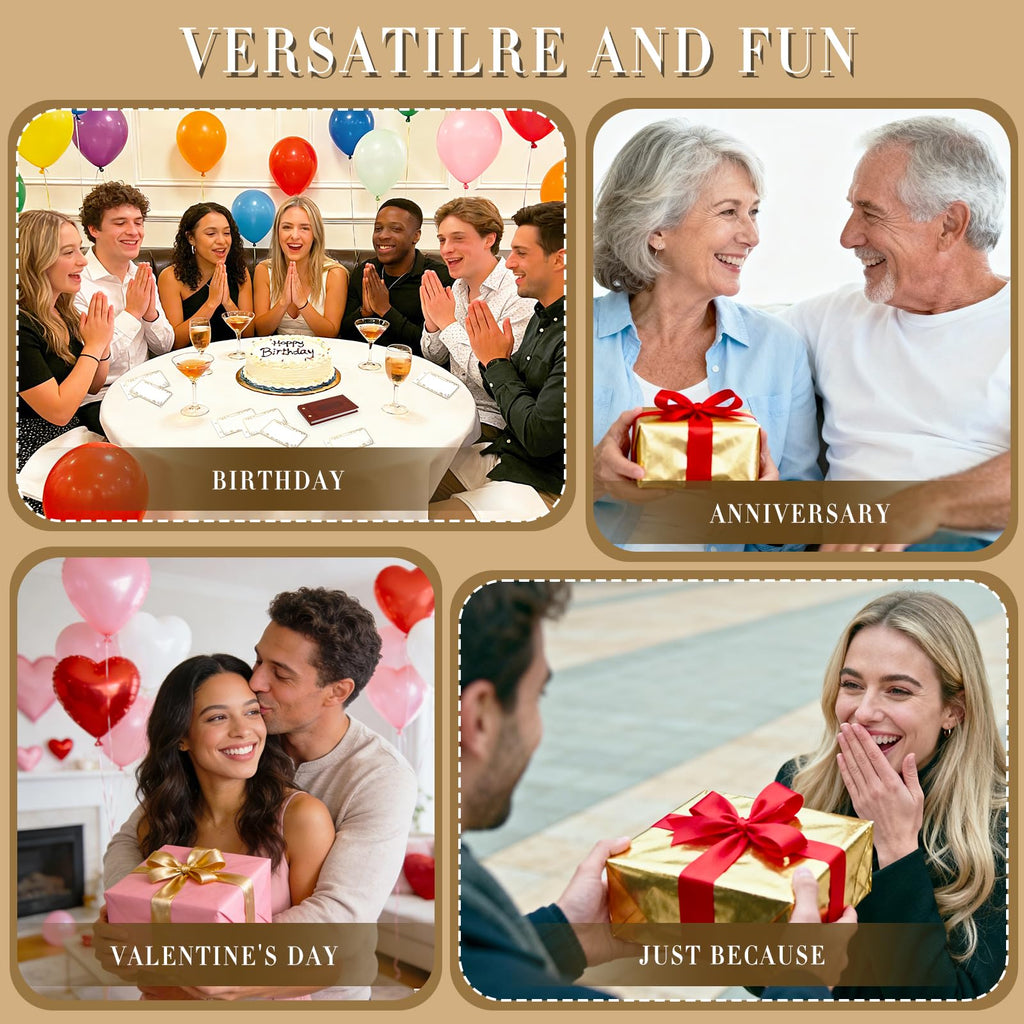 Love Coupons for Him – 30 Blank Personalized Coupons | Romantic Valentines Gifts for Him, Thoughtful Valentines Day Gifts for Husband, Cute Vday Gift for Boyfriend (Ruby Red)