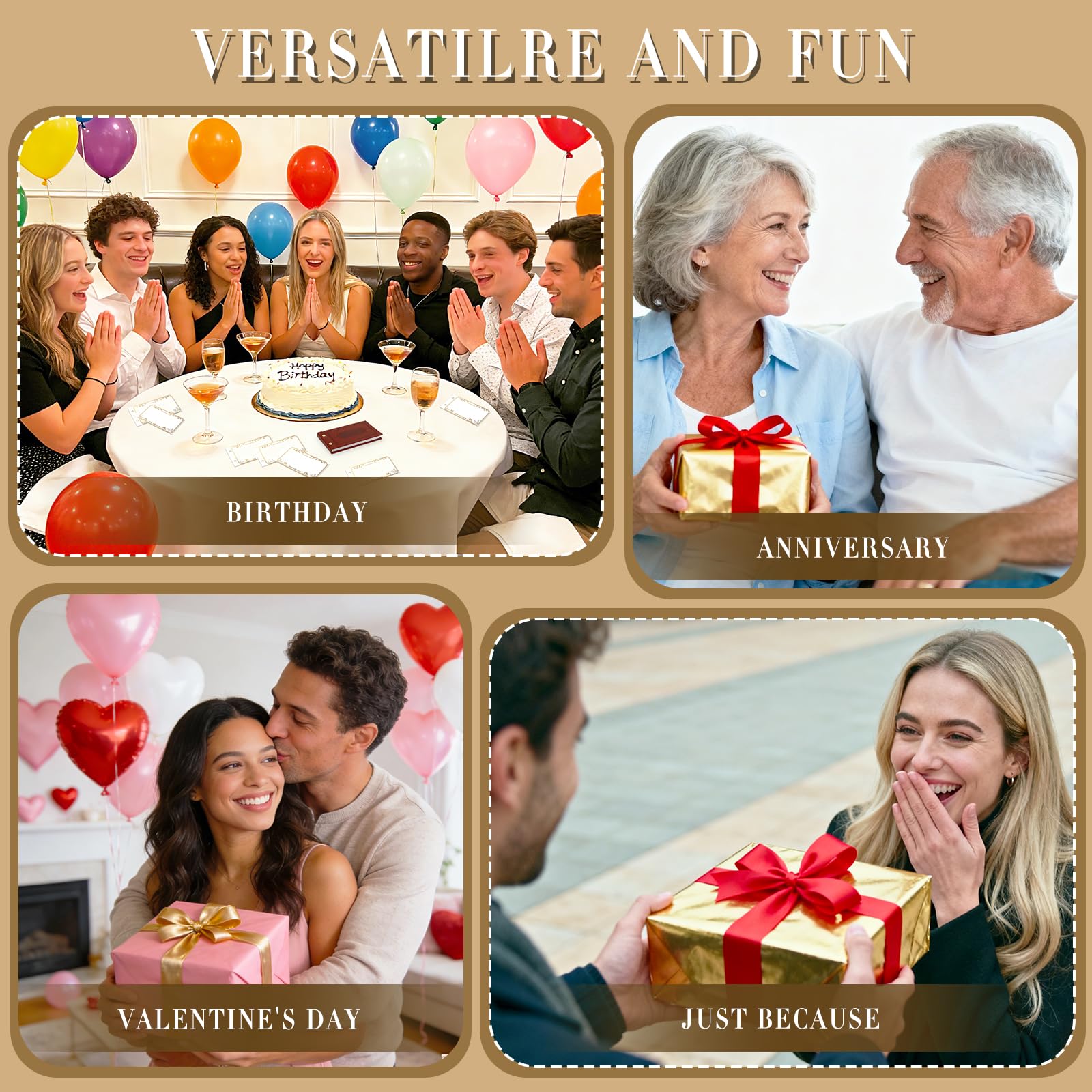 Love Coupons for Him – 30 Blank Personalized Coupons | Romantic Valentines Gifts for Him, Thoughtful Valentines Day Gifts for Husband, Cute Vday Gift for Boyfriend (Ruby Red)