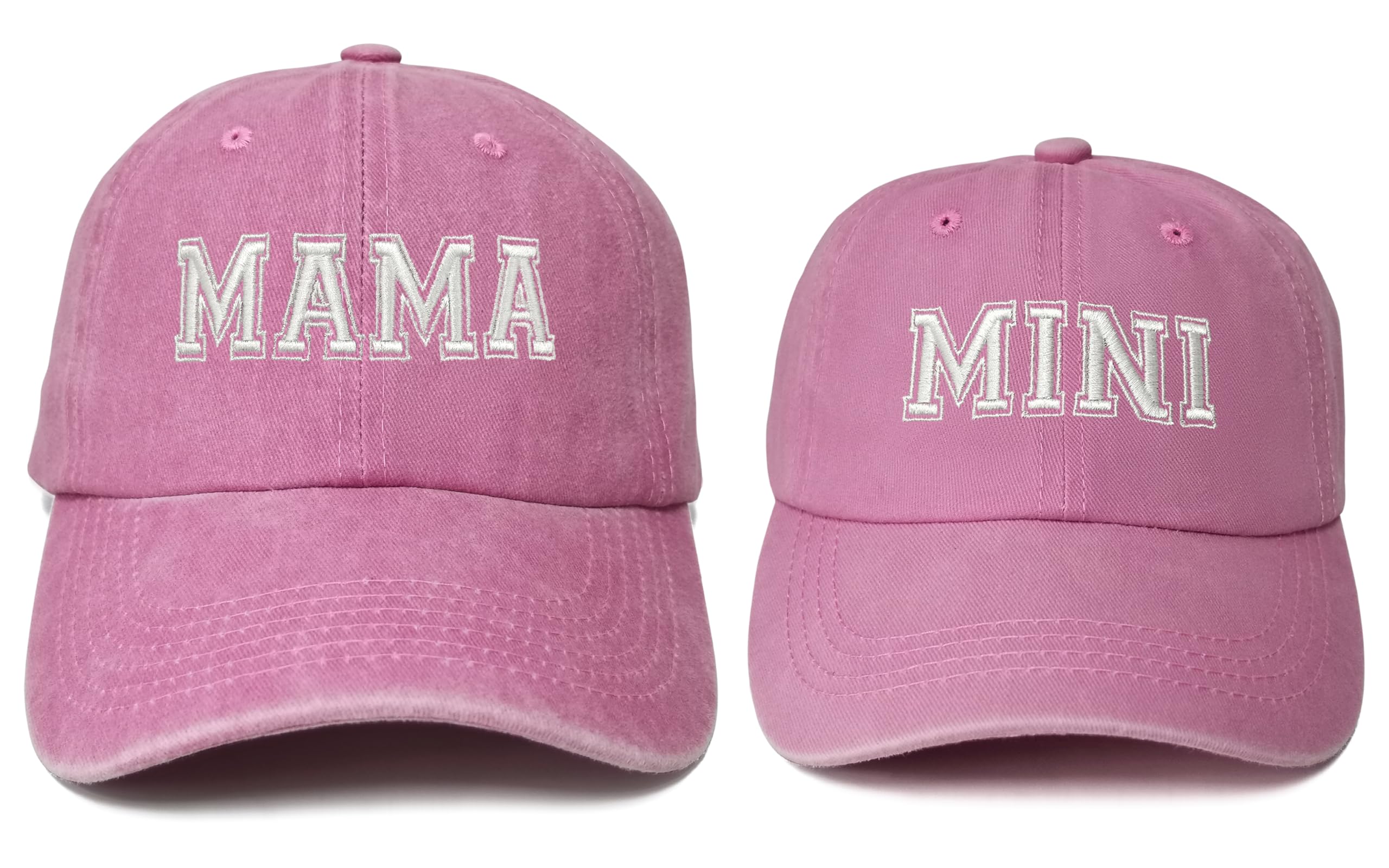Embroidered Hats for Uncle Auntie Grandpa Grandma Mama Mini