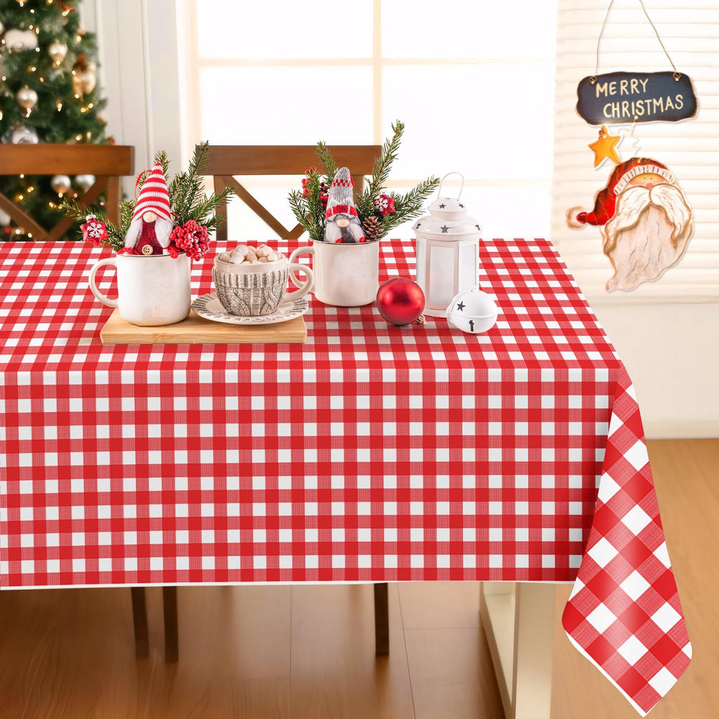 Childom 3 Pack St Patricks Day Decorations,St Patricks Day Table Cloths for Rectangle Tables,54" x 108" Disposable Plastic Tablecloths for St. Patrick's Day,Home,Kitchen,Picnic,Parties,Spring Decors