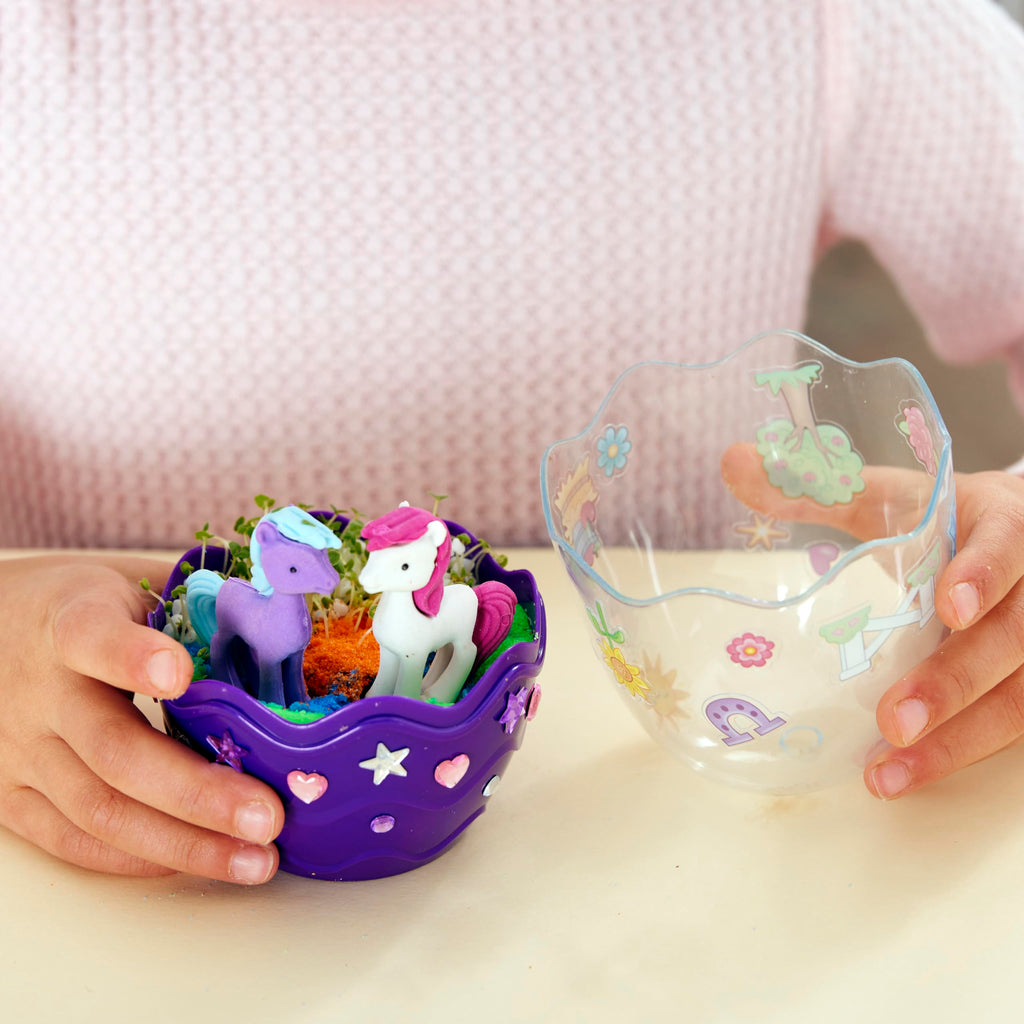 Creativity for Kids Mini Garden: Mermaid Terrarium Kit - Mermaid Gifts for Girls, Crafts and Toys, Stocking Stuffers for Kids (Ages 6+)