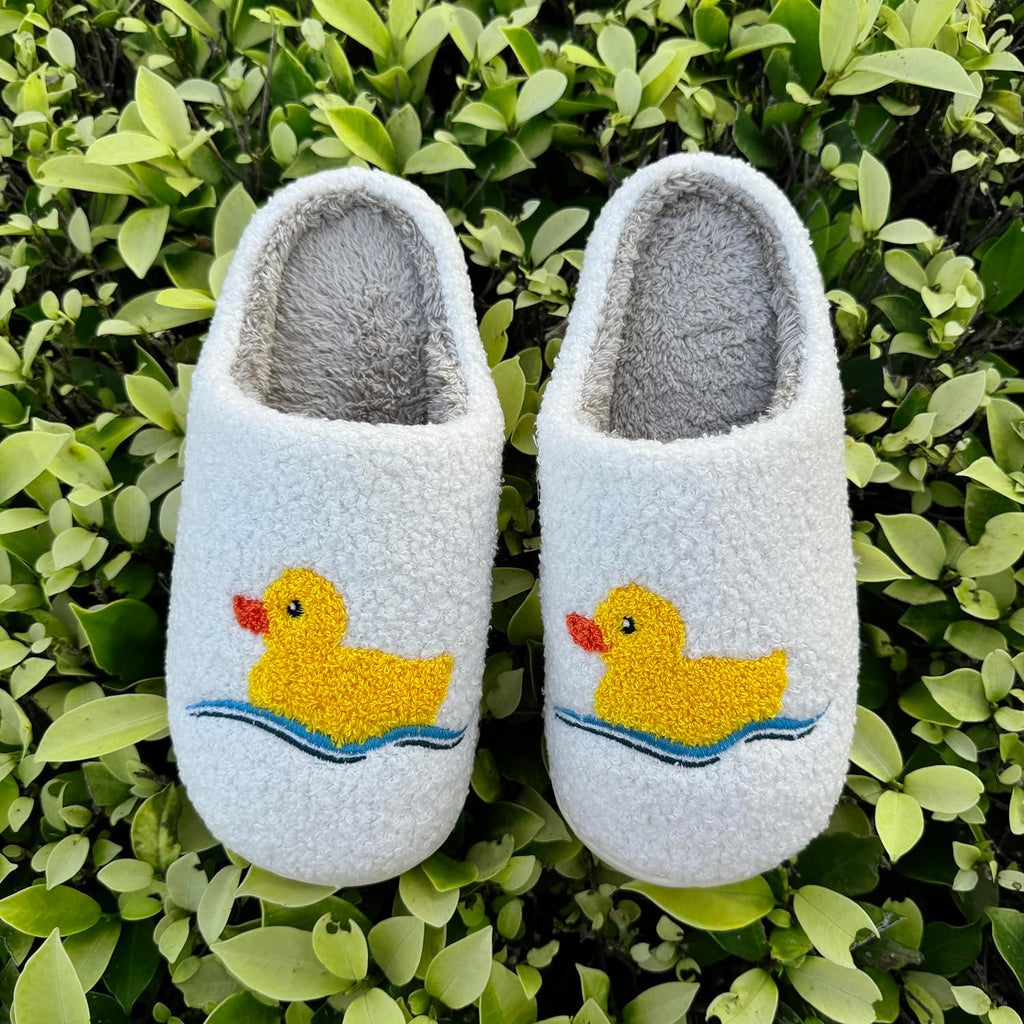 Cute Animal Slippers for Women Men Winter Fluffy Warm House Slippers Soft Plush Indoor outdoor Shoes