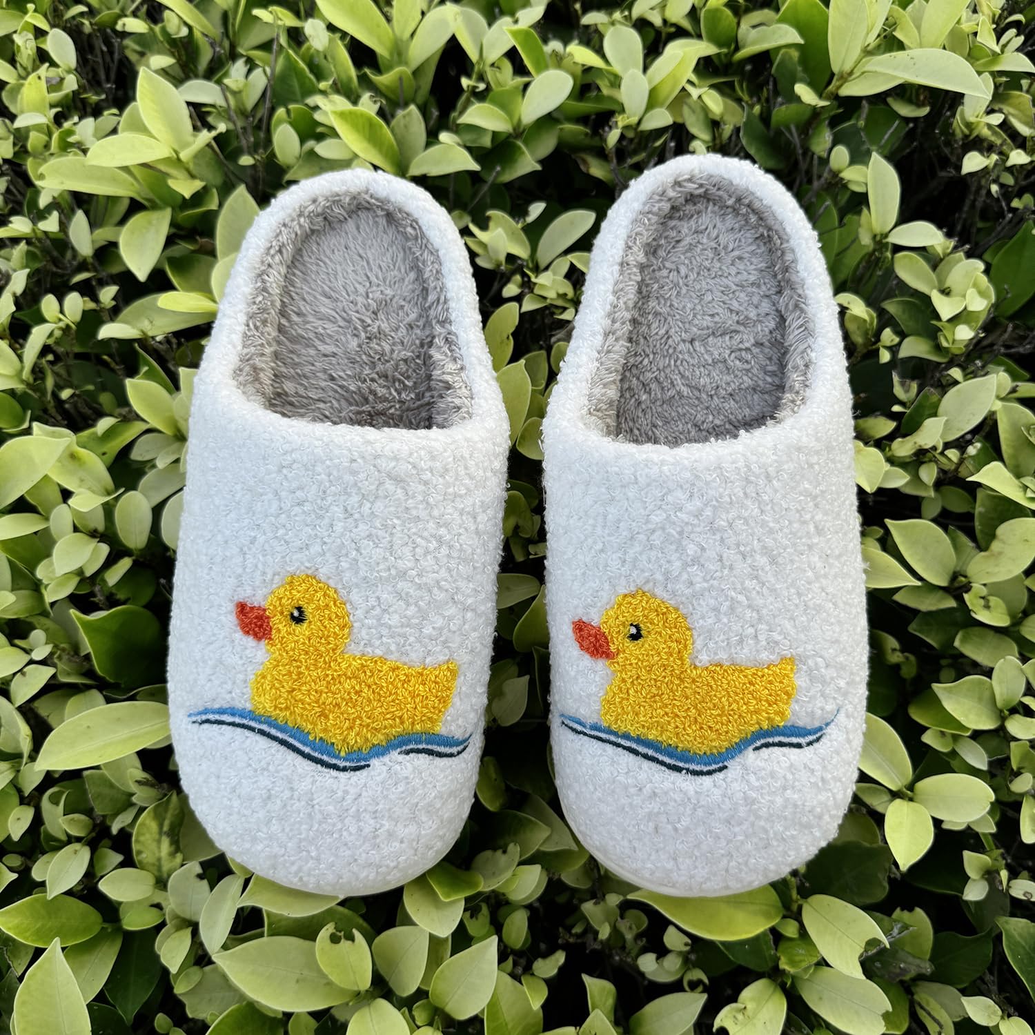 Cute Animal Slippers for Women Men Winter Fluffy Warm House Slippers Soft Plush Indoor outdoor Shoes