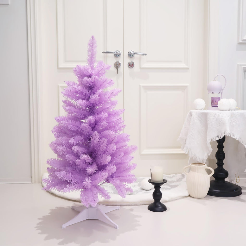 Small Christmas Tree 3FT Artificial Desktop Xmas Tree for Holiday Decor 160 Branch Tips,Green