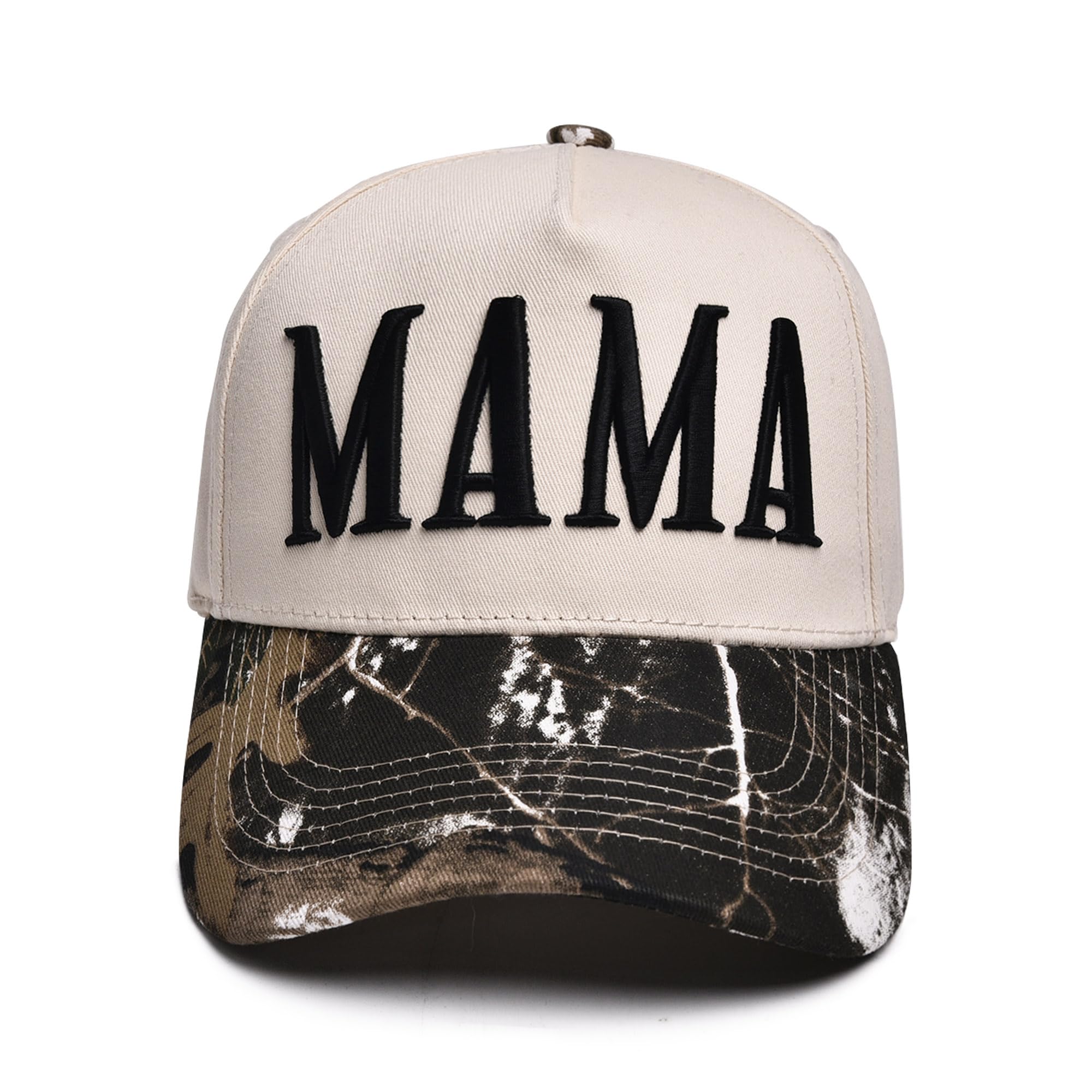 Womens Trucker Hat - With Mommin Embroidery Ponytail Fit - Mom Gifts for Birthday Christmas Valentines Day