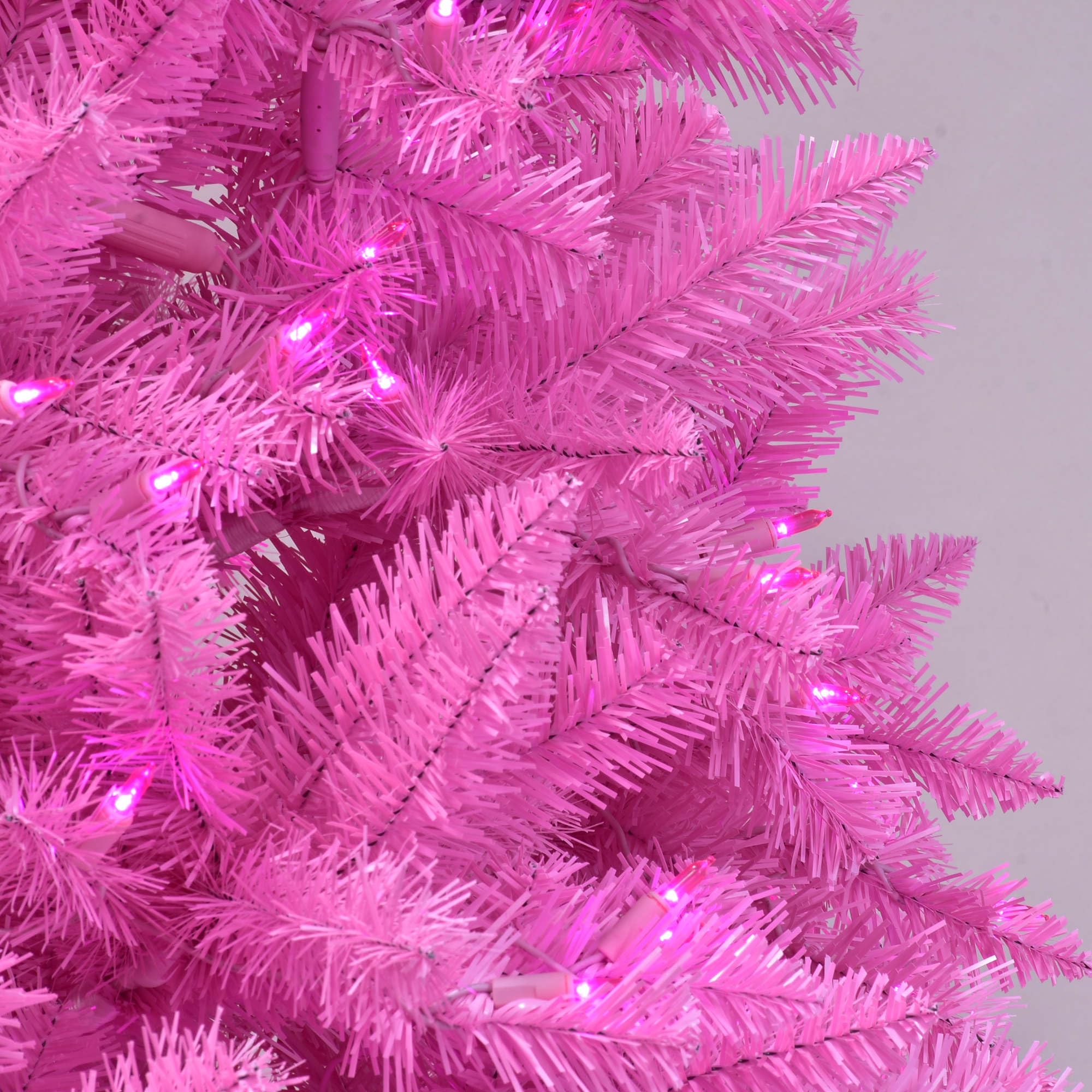 6.5ft Pre-lit Artificial Blue Christmas Tree with 300 LED Blue UL Listed String Lights (Blue)