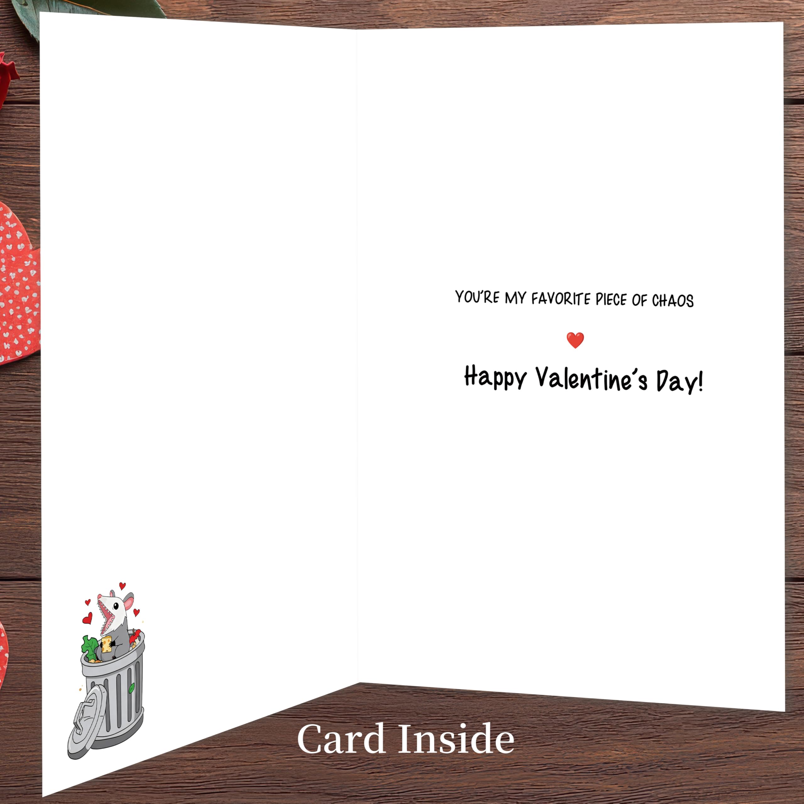 IDU Valentines Day Card,Valentines Day Cards Gifts for Him Her,Valentines Day Card for Husband Wife Boyfriend Girlfriend Fiance Fiancee Men Women - You Are My Favorite Love Note