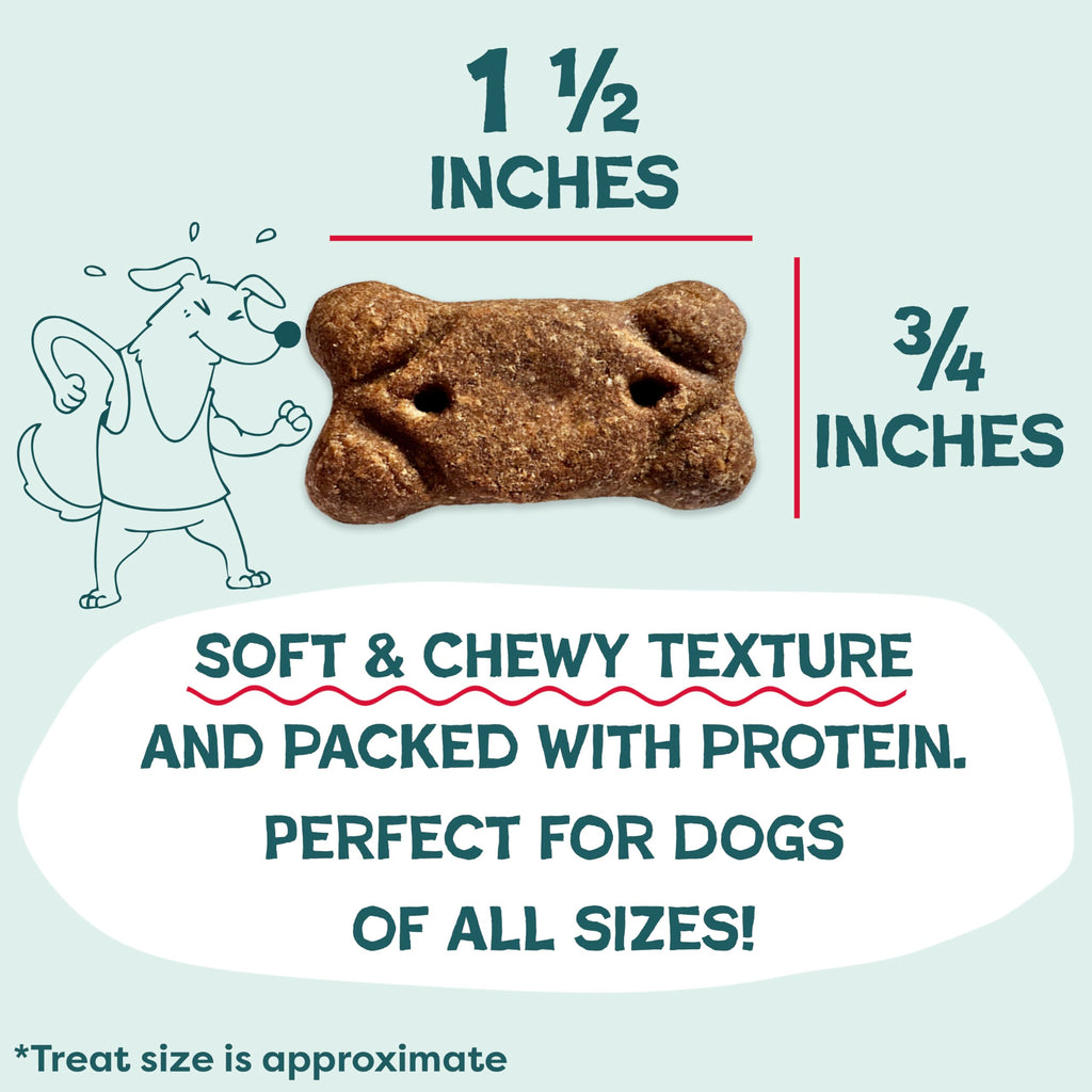 Shameless Pets Soft Dog Treats – Bacon Me Crazy Meaty Tenders, Soft & Chewy Treats for Dogs, Real Bacon 1st Ingredient, Grain Free, Healthy Treats for Small, Medium & Large Dogs, 8oz