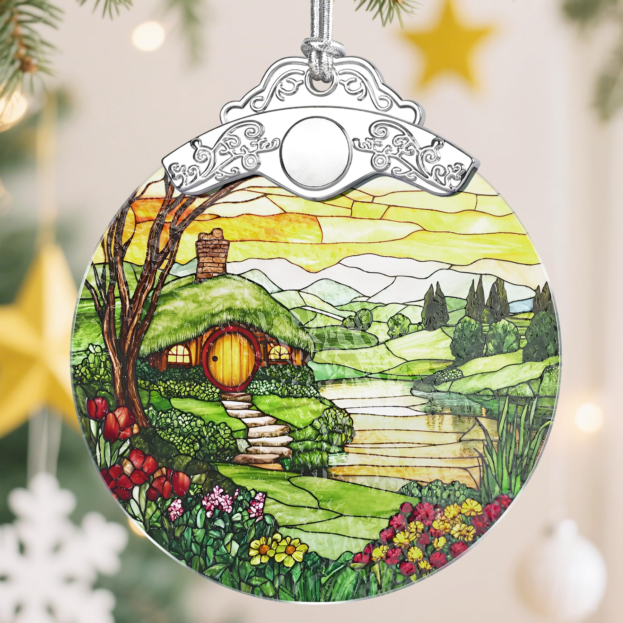 Christmas Ornaments, Christmas Tree Decorations, Keepsake Ornaments, Holiday Decor, Holiday & Xmas Gifts. Gifts for Plant Lovers & Nature Lovers - Nature Goddess-Theme