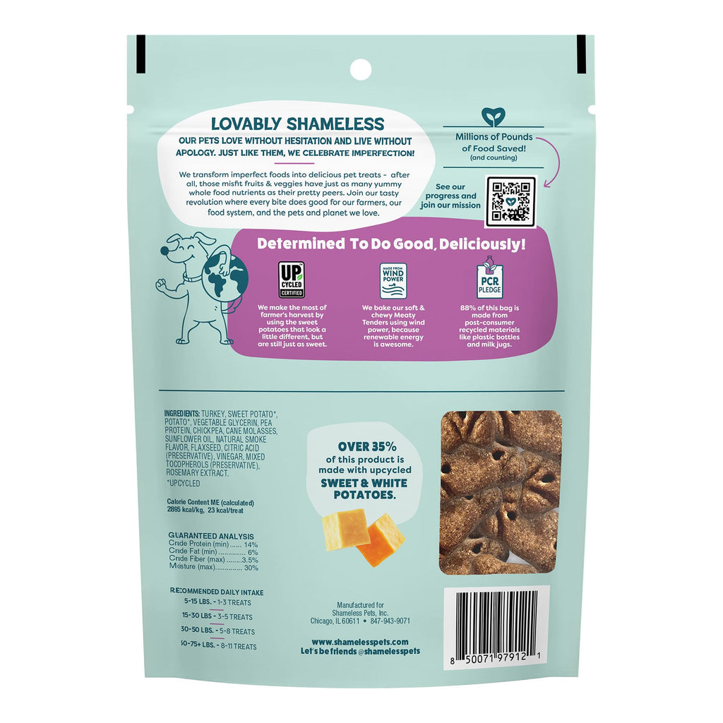 Shameless Pets Soft Dog Treats – Bacon Me Crazy Meaty Tenders, Soft & Chewy Treats for Dogs, Real Bacon 1st Ingredient, Grain Free, Healthy Treats for Small, Medium & Large Dogs, 8oz