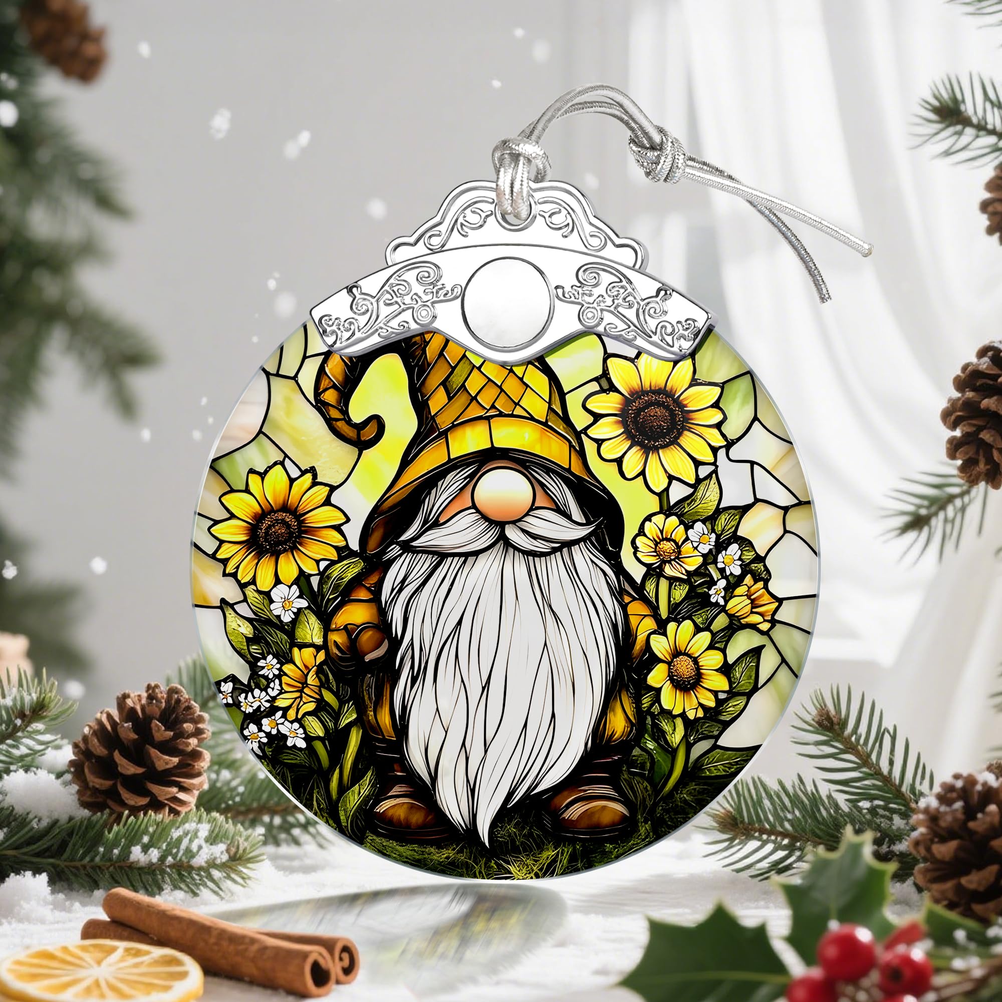 Christmas Ornaments, Christmas Tree Decorations, Keepsake Ornaments, Holiday Decor, Holiday & Xmas Gifts. Gifts for Plant Lovers & Nature Lovers - Nature Goddess-Theme