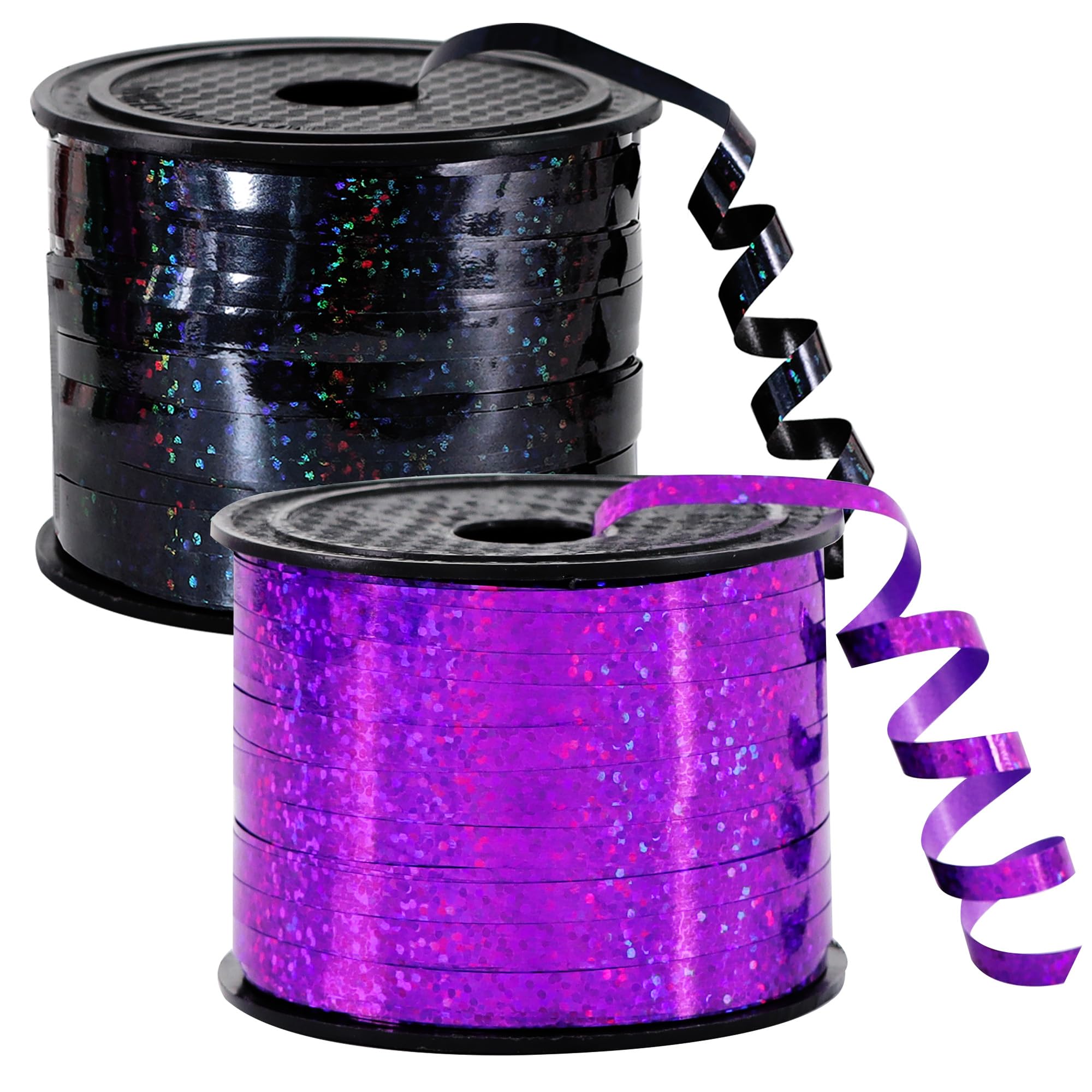 BEISHIDA 12 Assorted Colors Curling Ribbons Set,Rainbow Balloons Strings,1/5 ''Thin 264yds for Gift Wrapping Birthday Wedding Halloween Christmas Party Decoration (MIX-RIBBON-01)