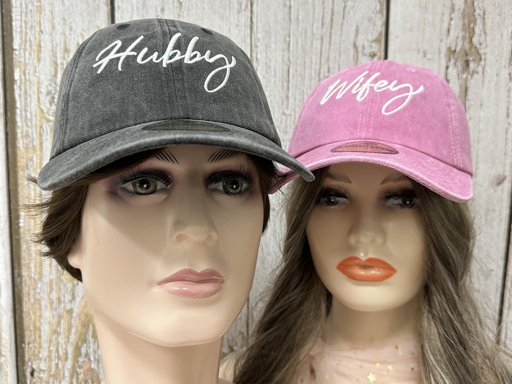 Embroidered Hats for Uncle Auntie Grandpa Grandma Mama Mini