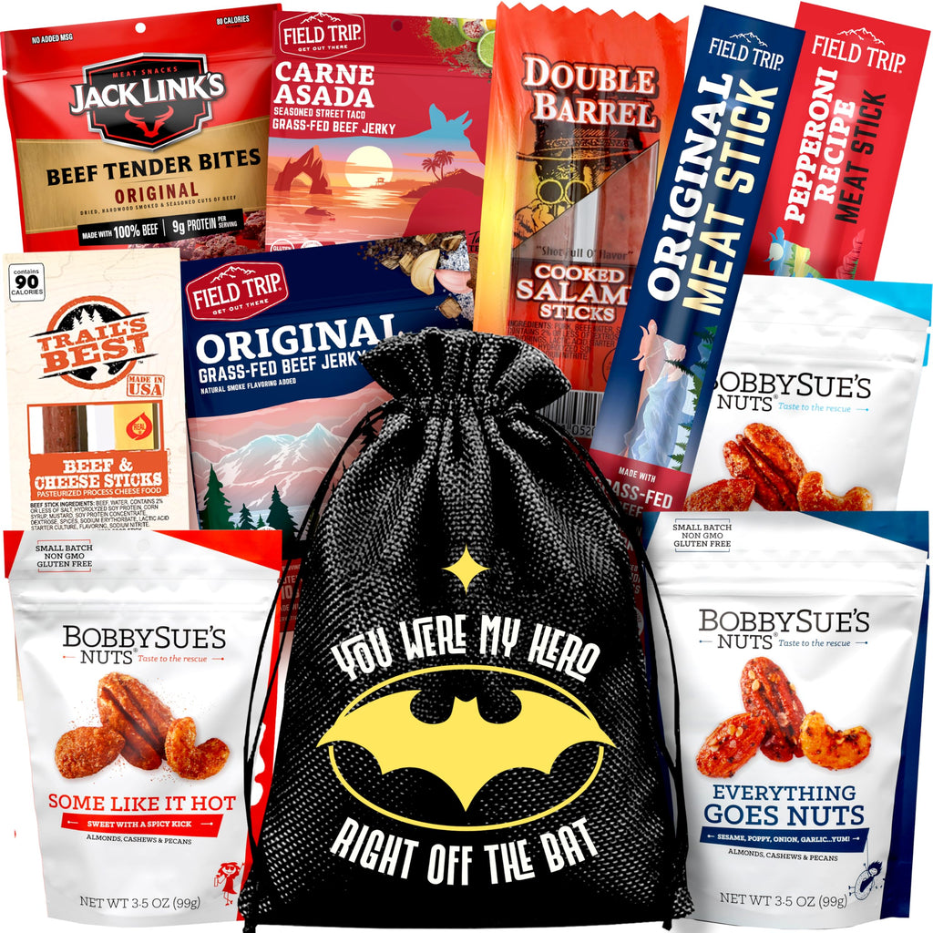 Jerky Gift Basket For Dad – Father’s Day Gift, Dad Birthday Gift from Daughter or Son, New Dad Gifts - Food Gift for Dad, Papa Gifts by CraveKraft
