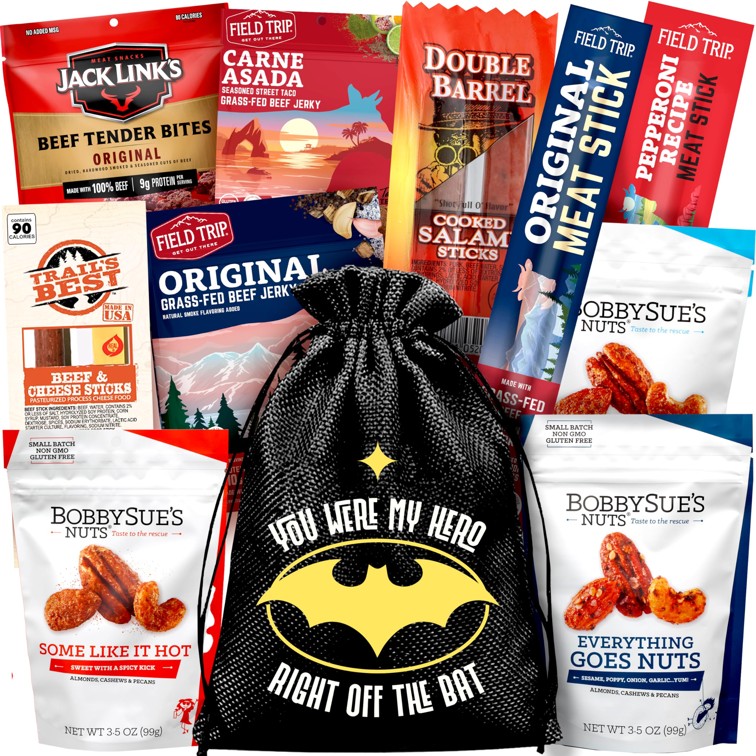 Jerky Gift Basket For Dad – Father’s Day Gift, Dad Birthday Gift from Daughter or Son, New Dad Gifts - Food Gift for Dad, Papa Gifts by CraveKraft