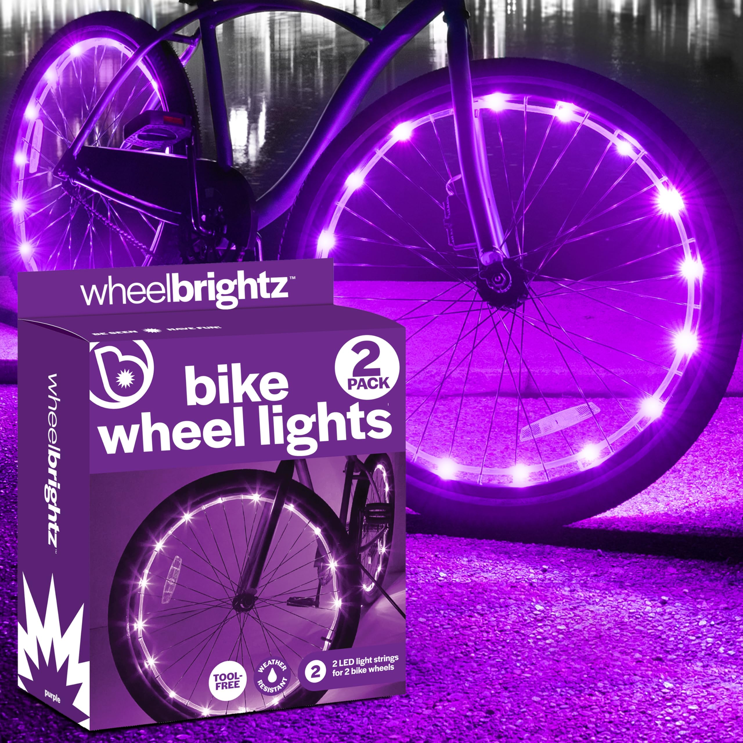 Brightz Bike Wheel Lights (2-Pack