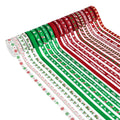 MEEDEE 3/8 Inch Satin Ribbon Set – 10 Rolls Rainbow Double Face Ribbon for Gift Wrapping, 5 Yards Each (Total 50 Yards), Decorative Ribbon for Presents & Party Favors